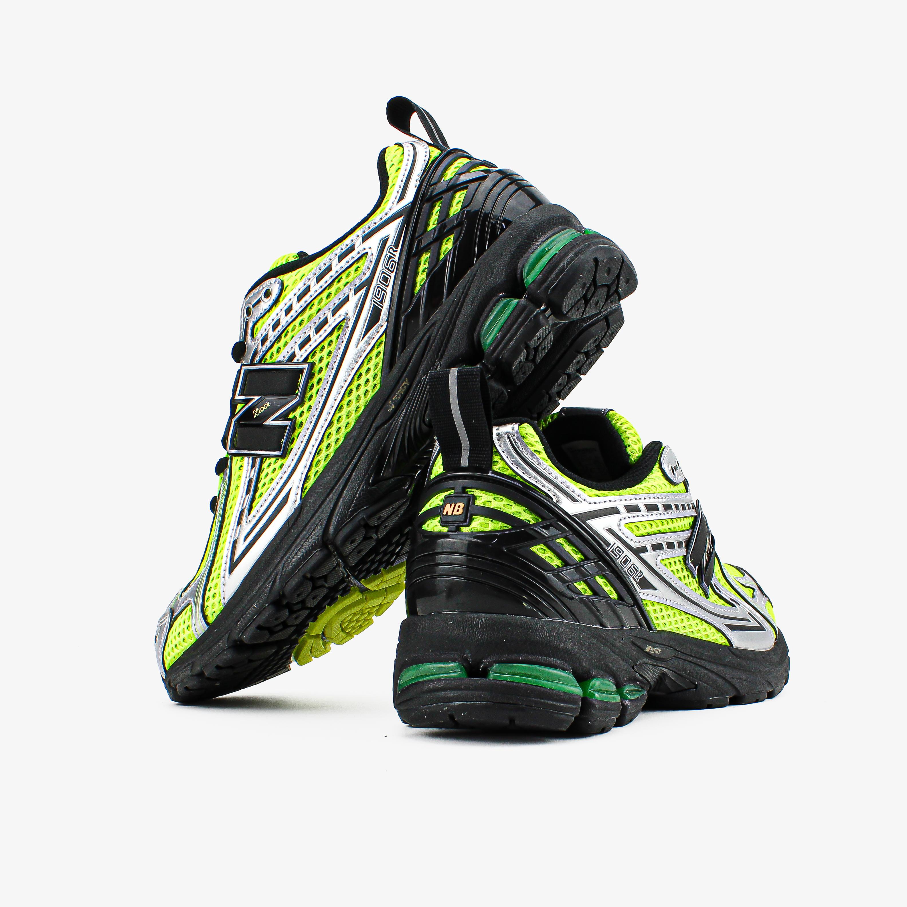 New Balance 1906R Neon Green Silver - изображение 3