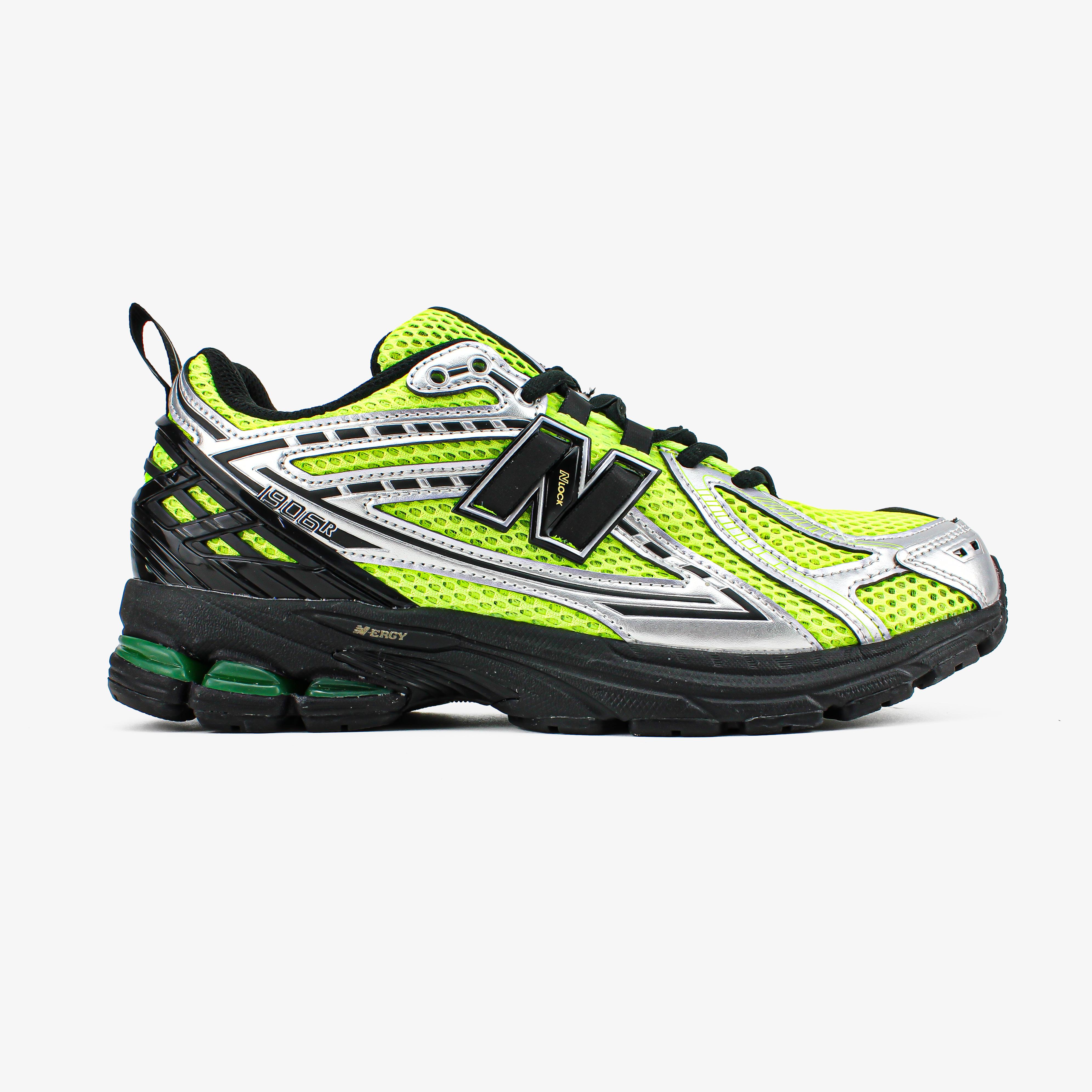 New Balance 1906R Neon Green Silver - изображение 4