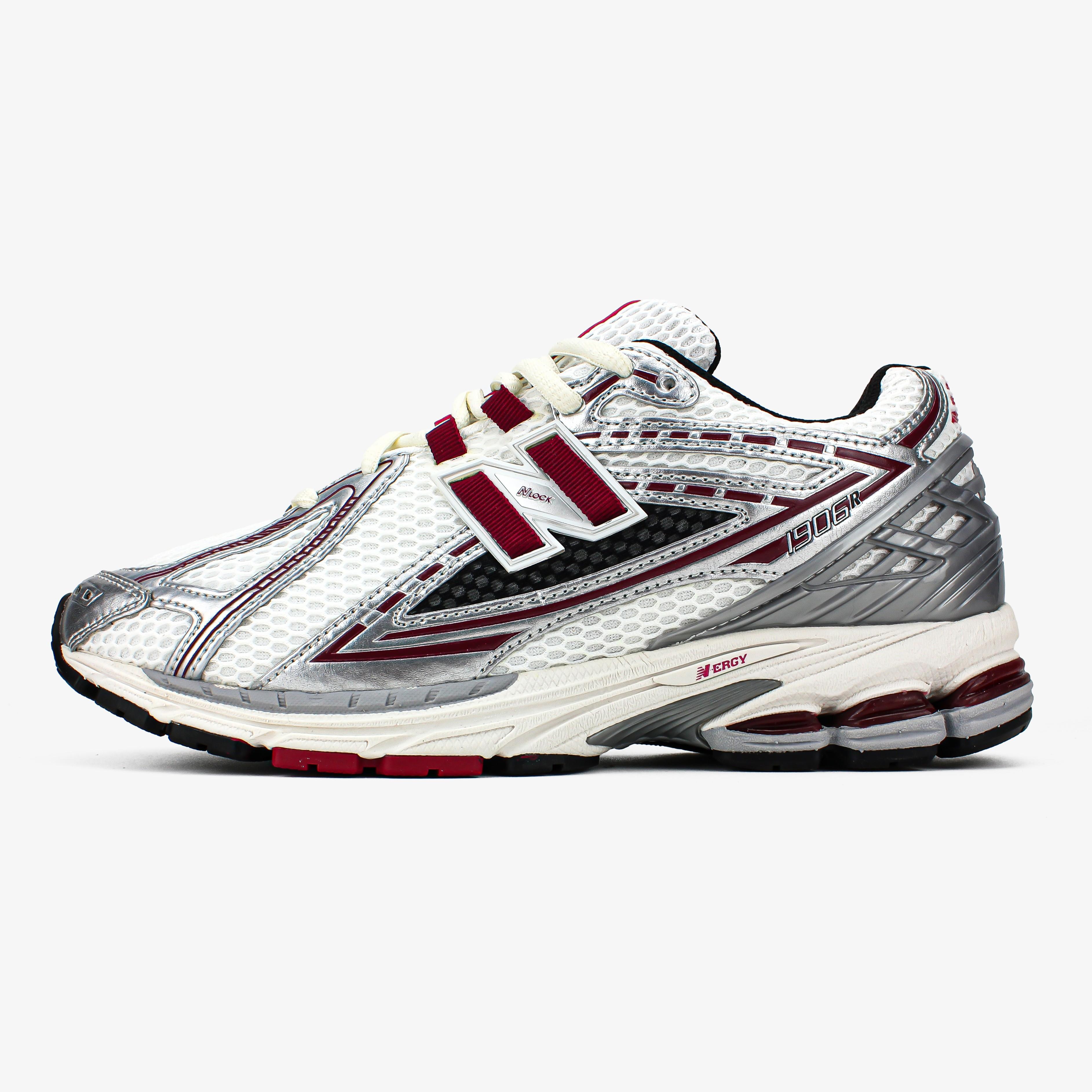 New Balance 1906R Silver Classic Crimson