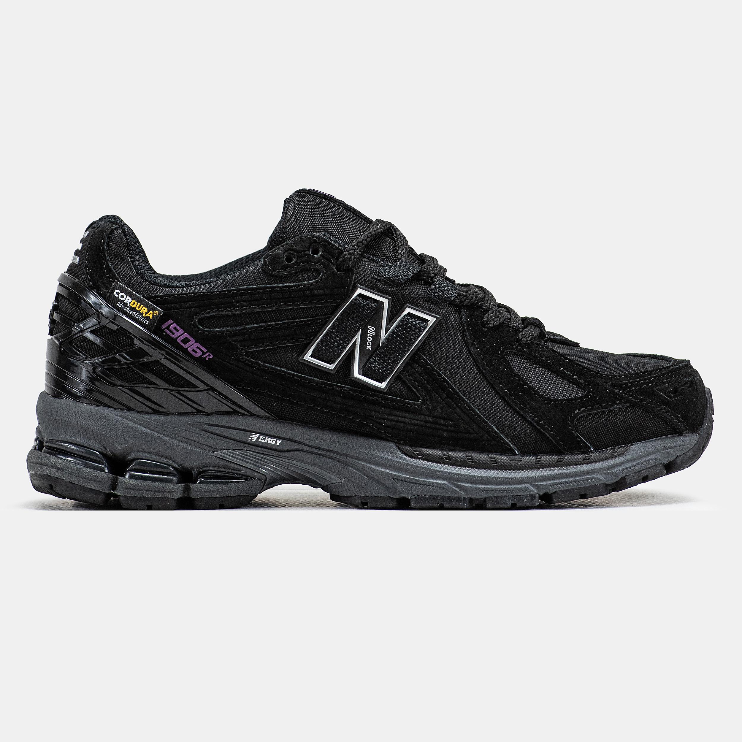 New Balance 1906R Cordura Black Grey Purple - изображение 2