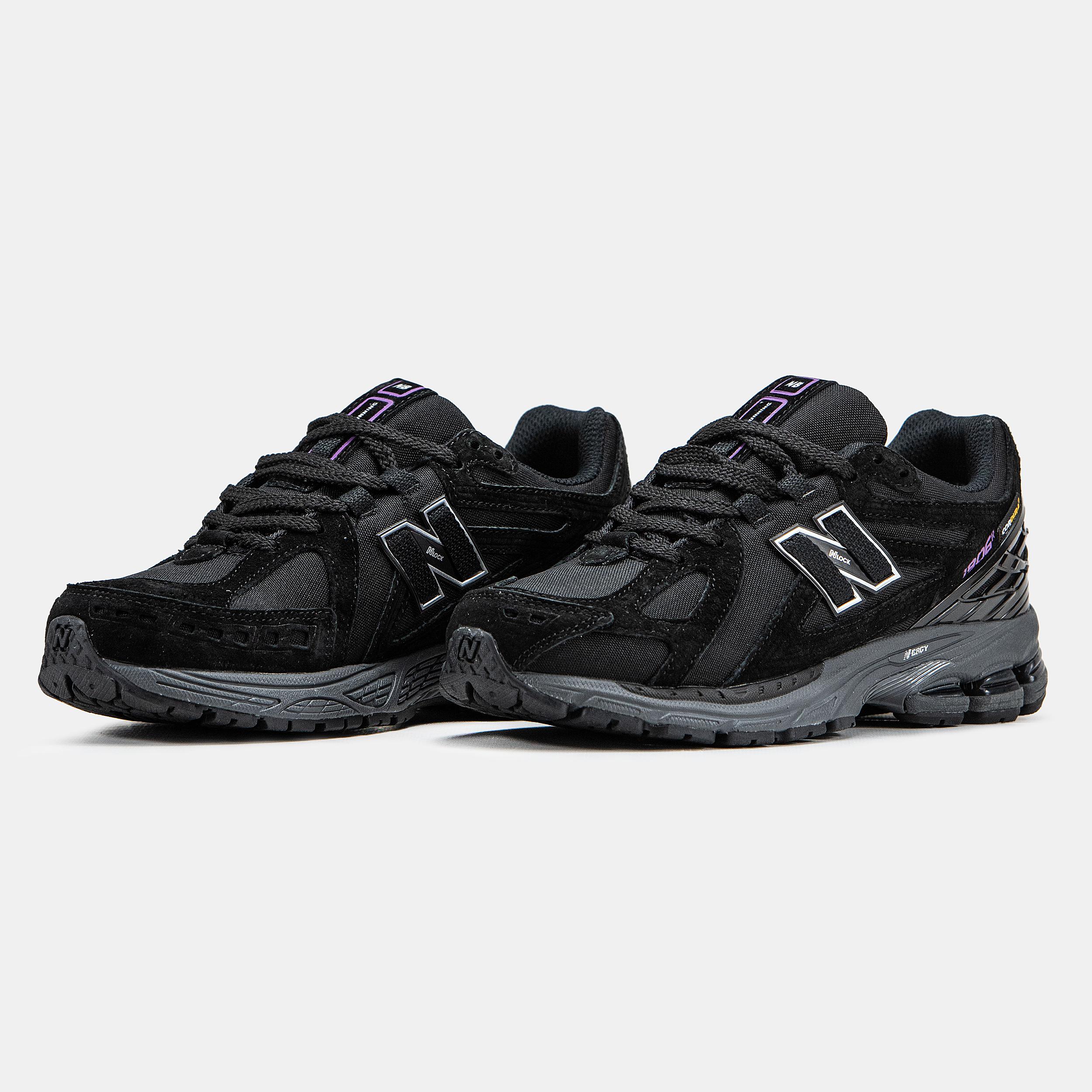 New Balance 1906R Cordura Black Grey Purple - изображение 6