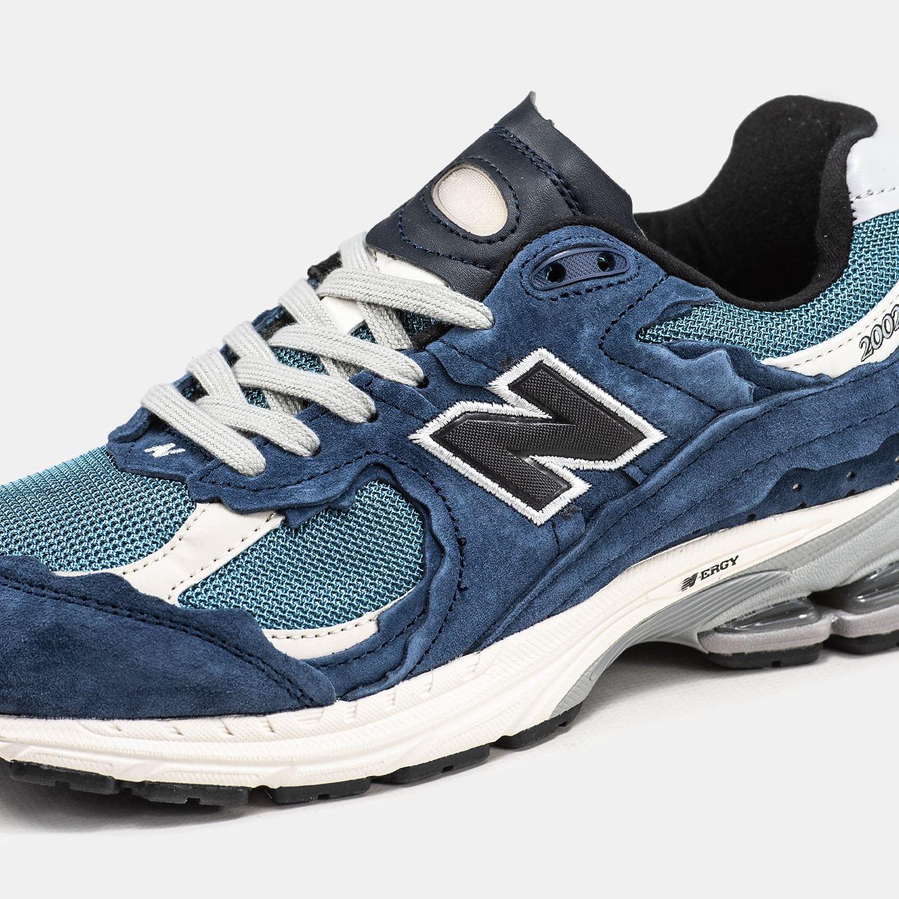 New Balance 2002R Protection Pack Navy Teal Grey - изображение 1