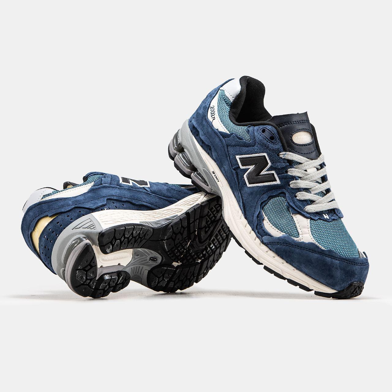 New Balance 2002R Protection Pack Navy Teal Grey - изображение 2