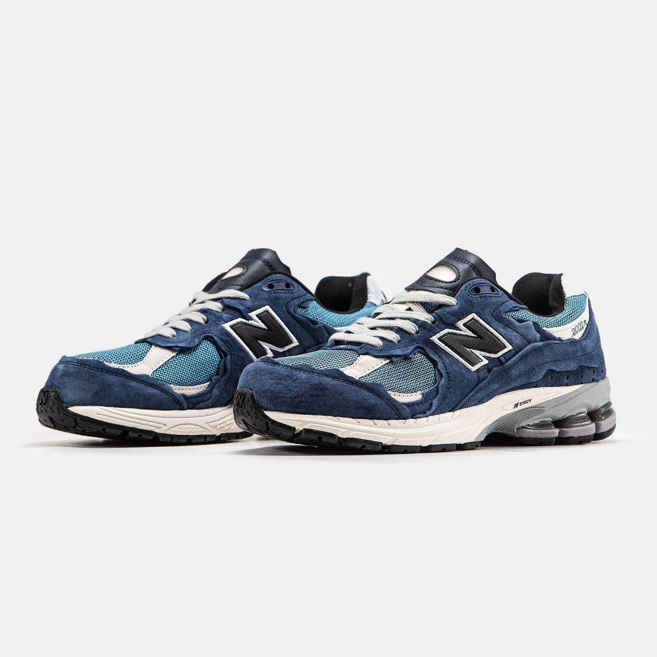 New Balance 2002R Protection Pack Navy Teal Grey - изображение 4