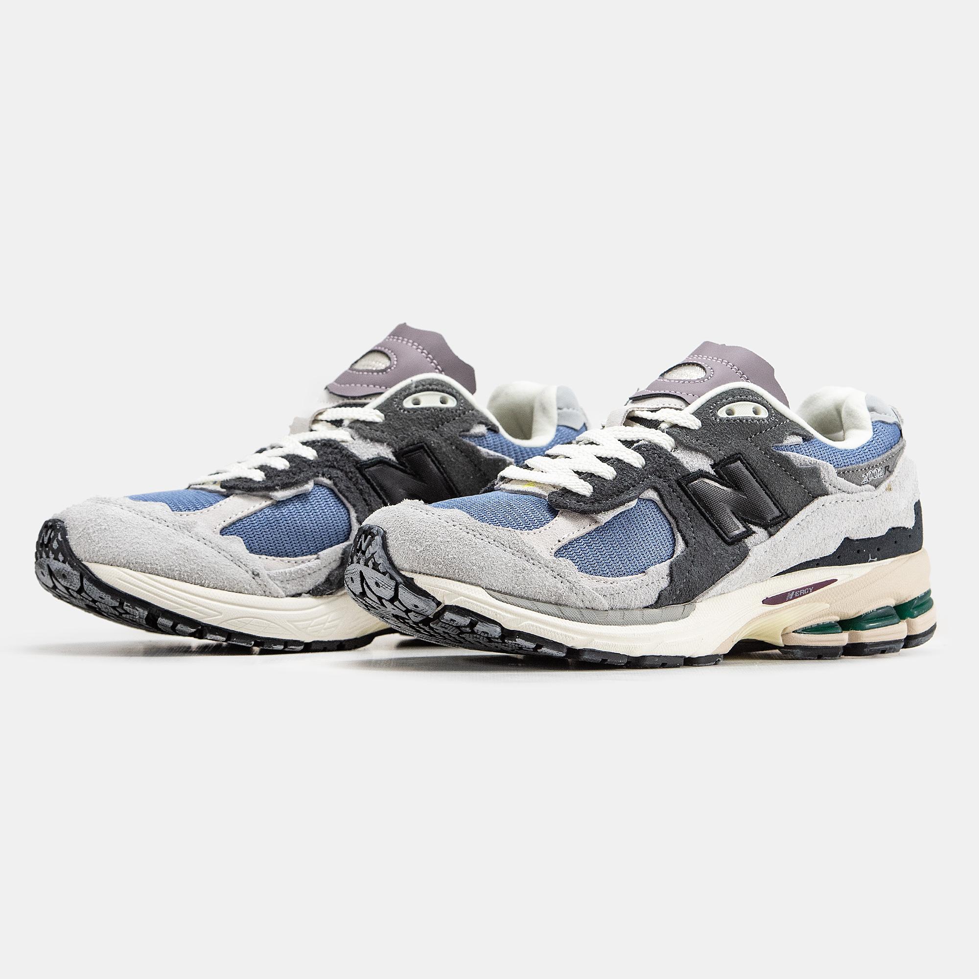 New Balance 2002R Protection Pack Grey Blue Black - изображение 2