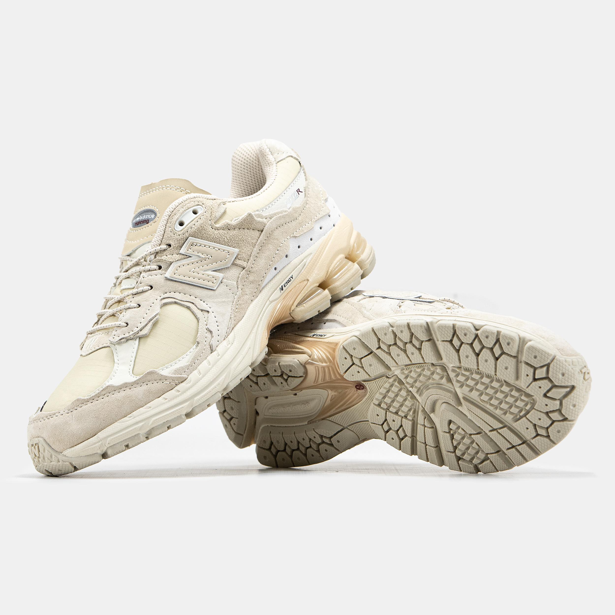 New Balance 2002R Protection Pack Cream White Beige - изображение 10