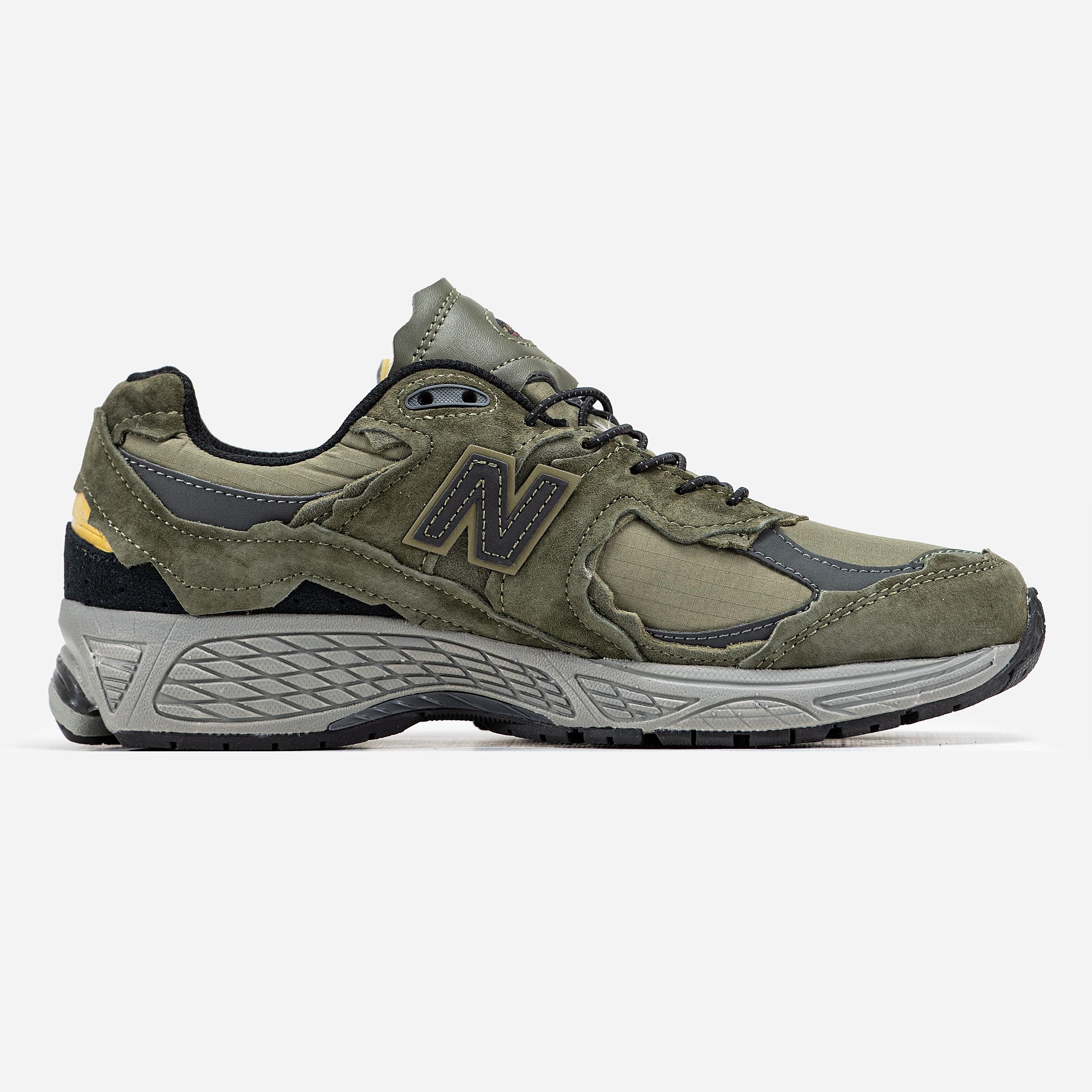 New Balance 2002R Protection Pack Olive Black Grey - изображение 2
