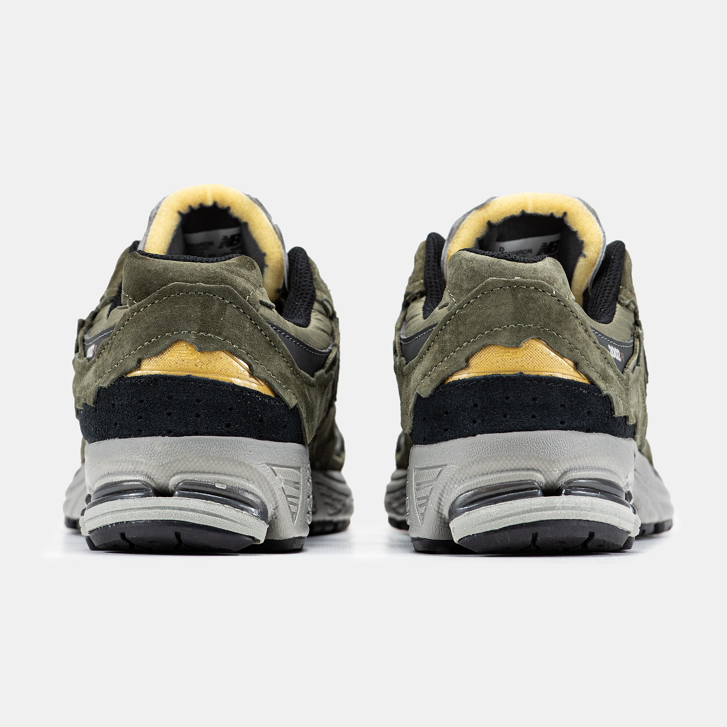 New Balance 2002R Protection Pack Olive Black Grey - изображение 4