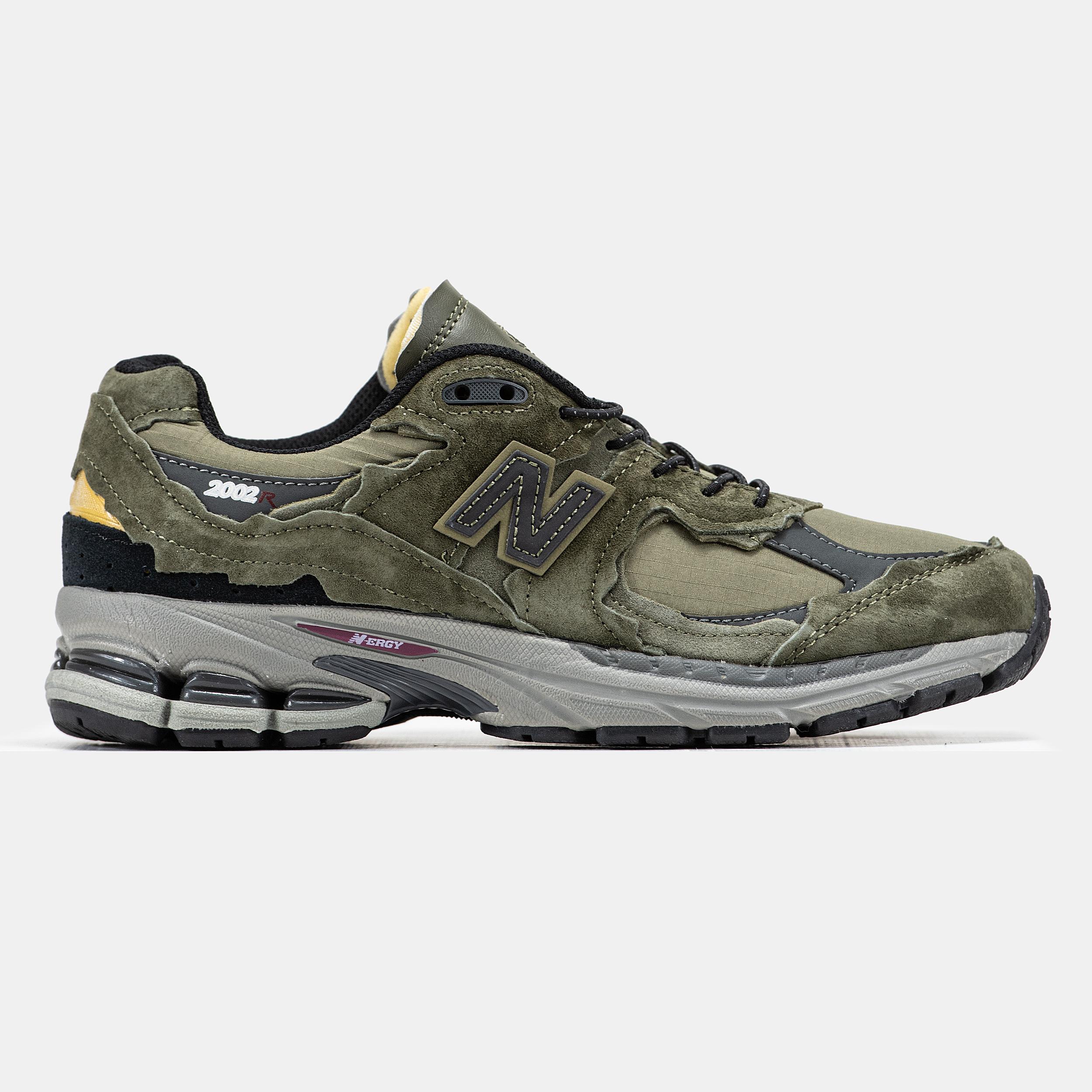 New Balance 2002R Protection Pack Olive Black Grey - изображение 5