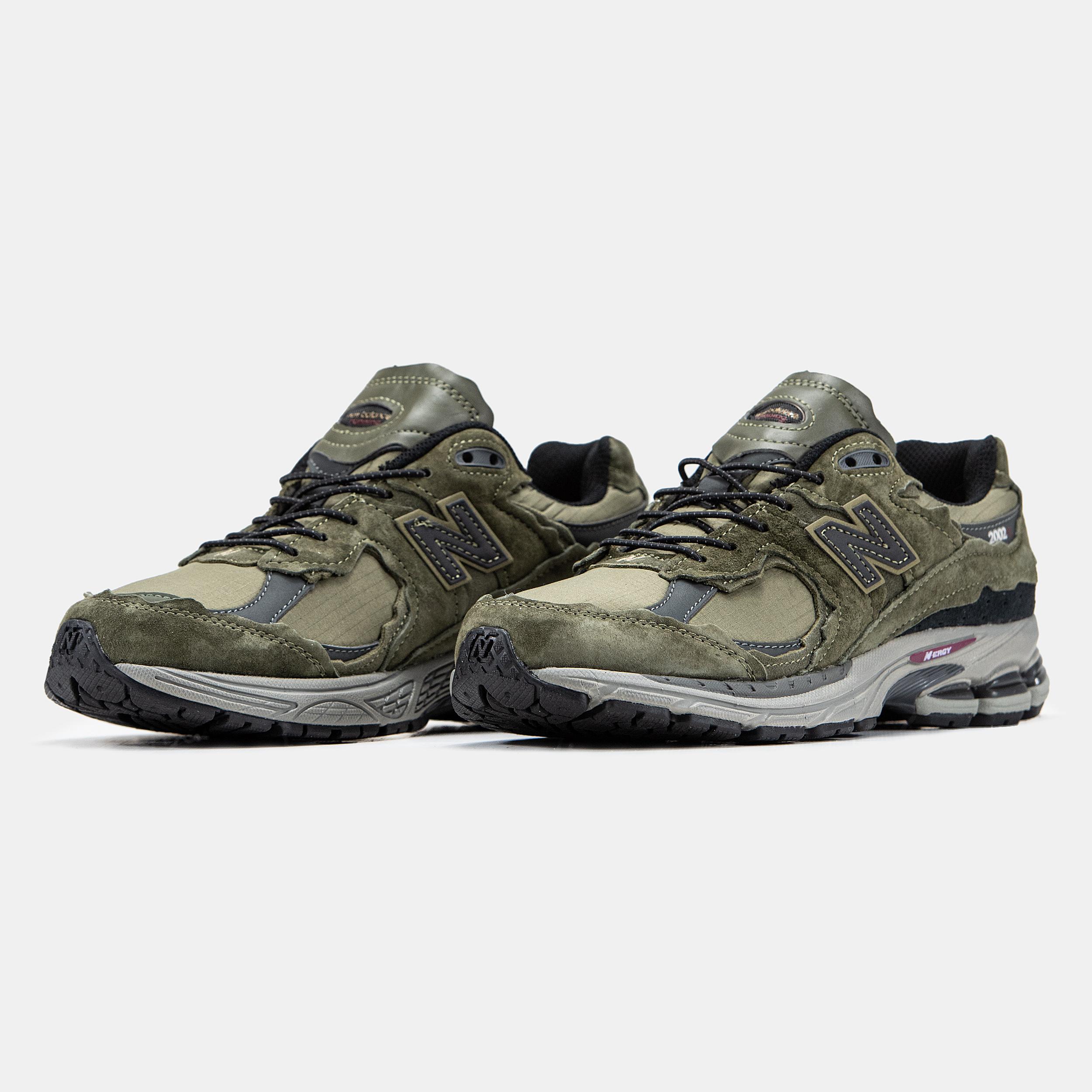 New Balance 2002R Protection Pack Olive Black Grey - изображение 7