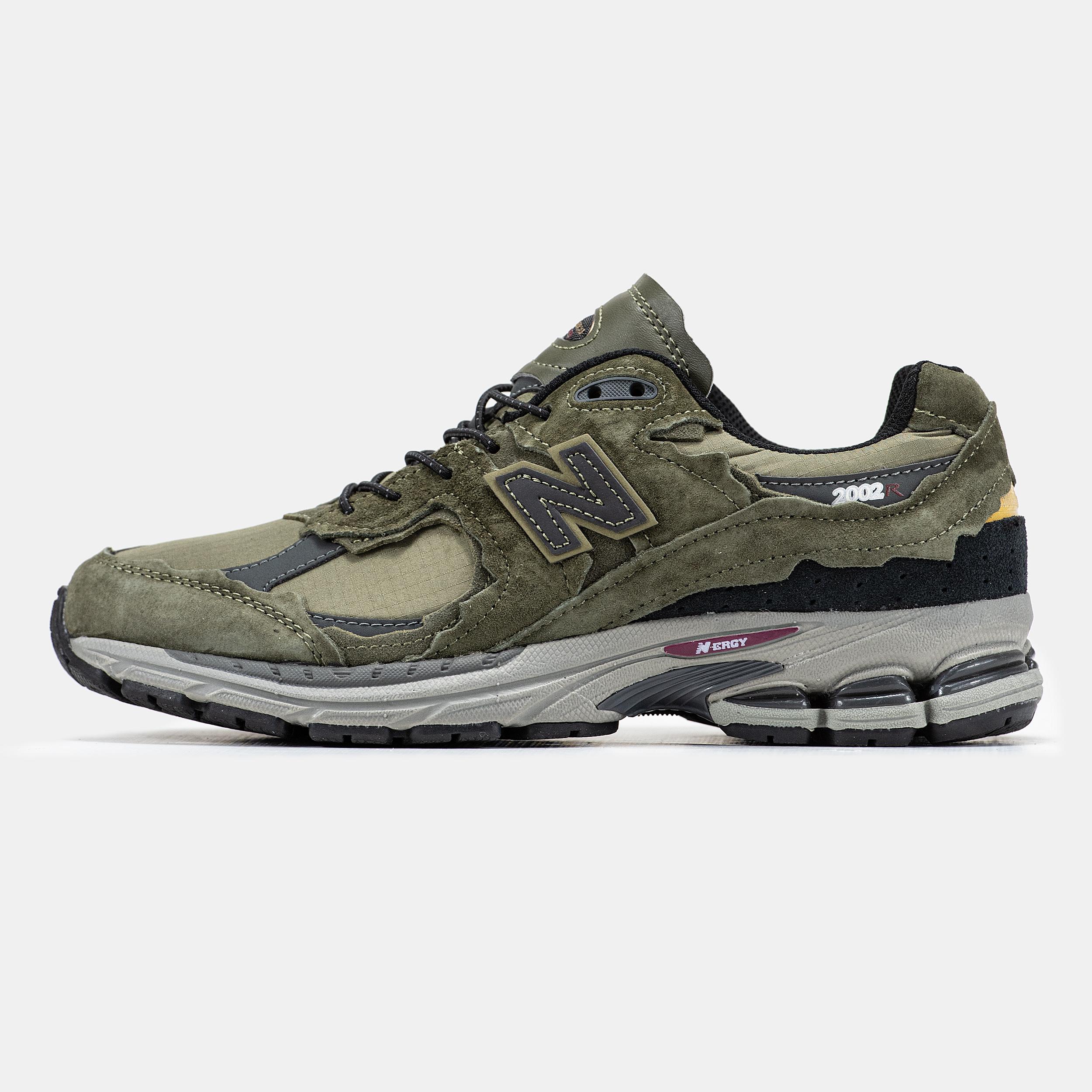 New Balance 2002R Protection Pack Olive Black Grey