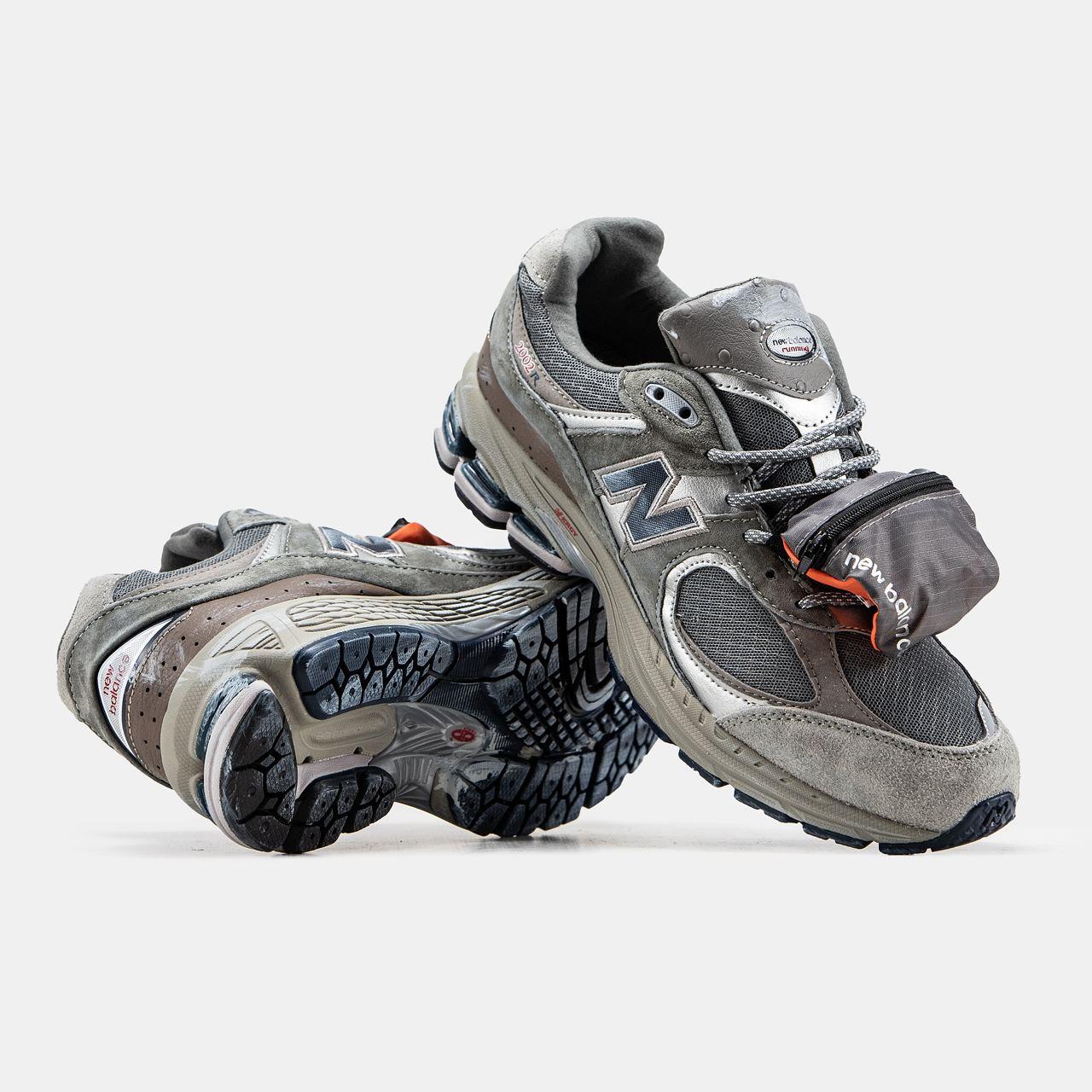 New Balance 2002R x GANNI Grey Brown Utility - изображение 2