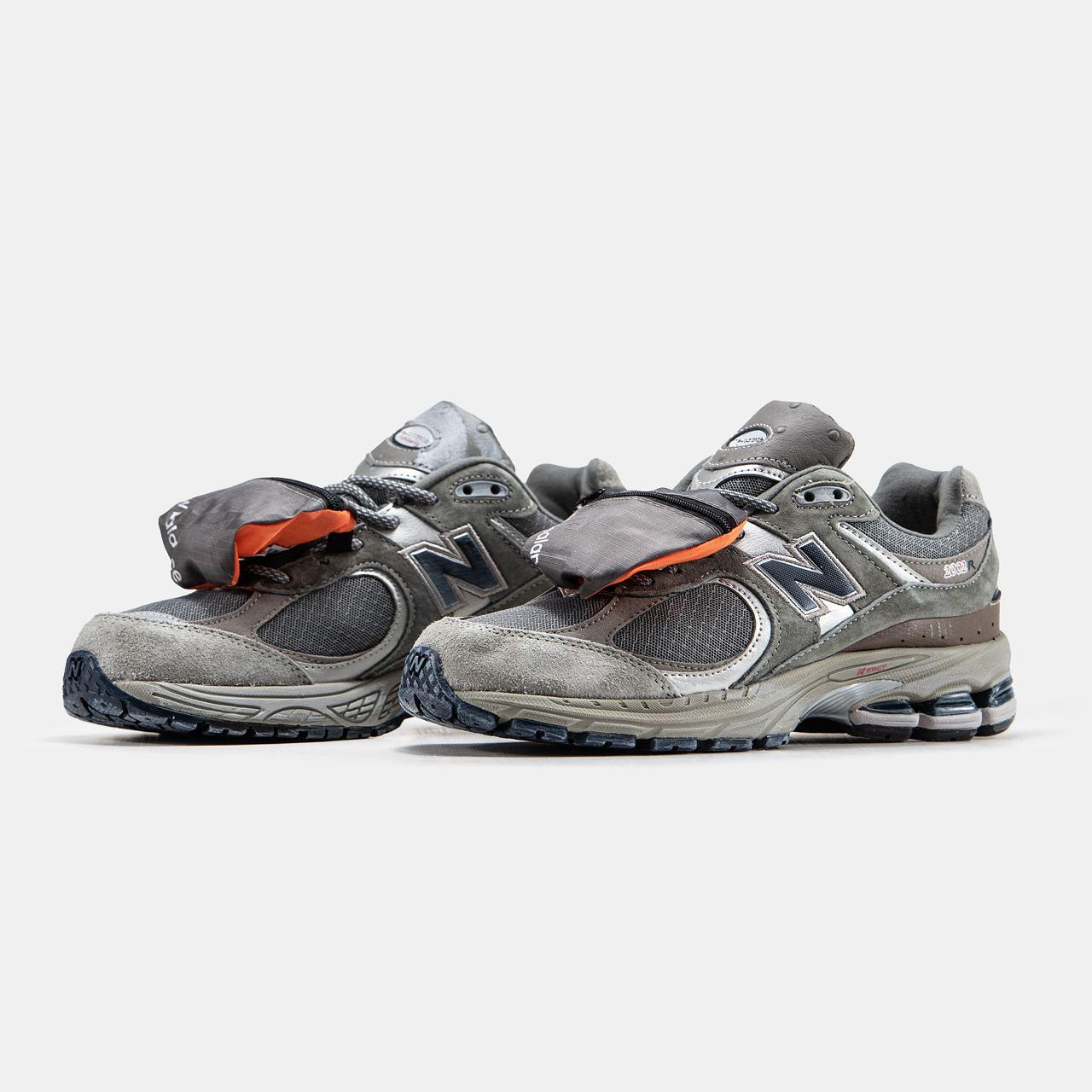 New Balance 2002R x GANNI Grey Brown Utility - изображение 4
