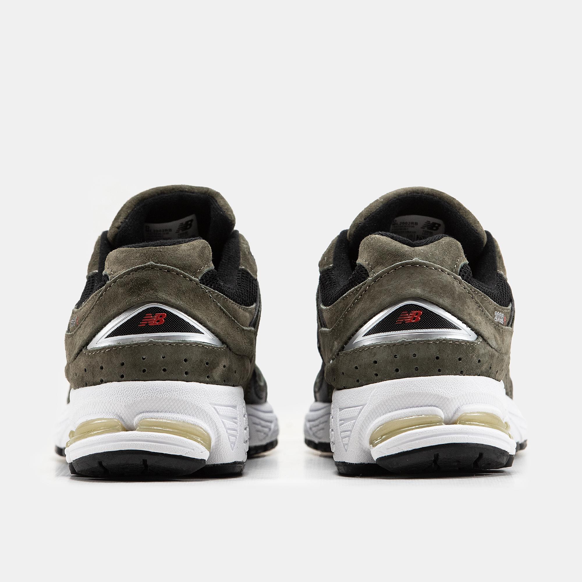 New Balance 2002R Olive Black White - изображение 4