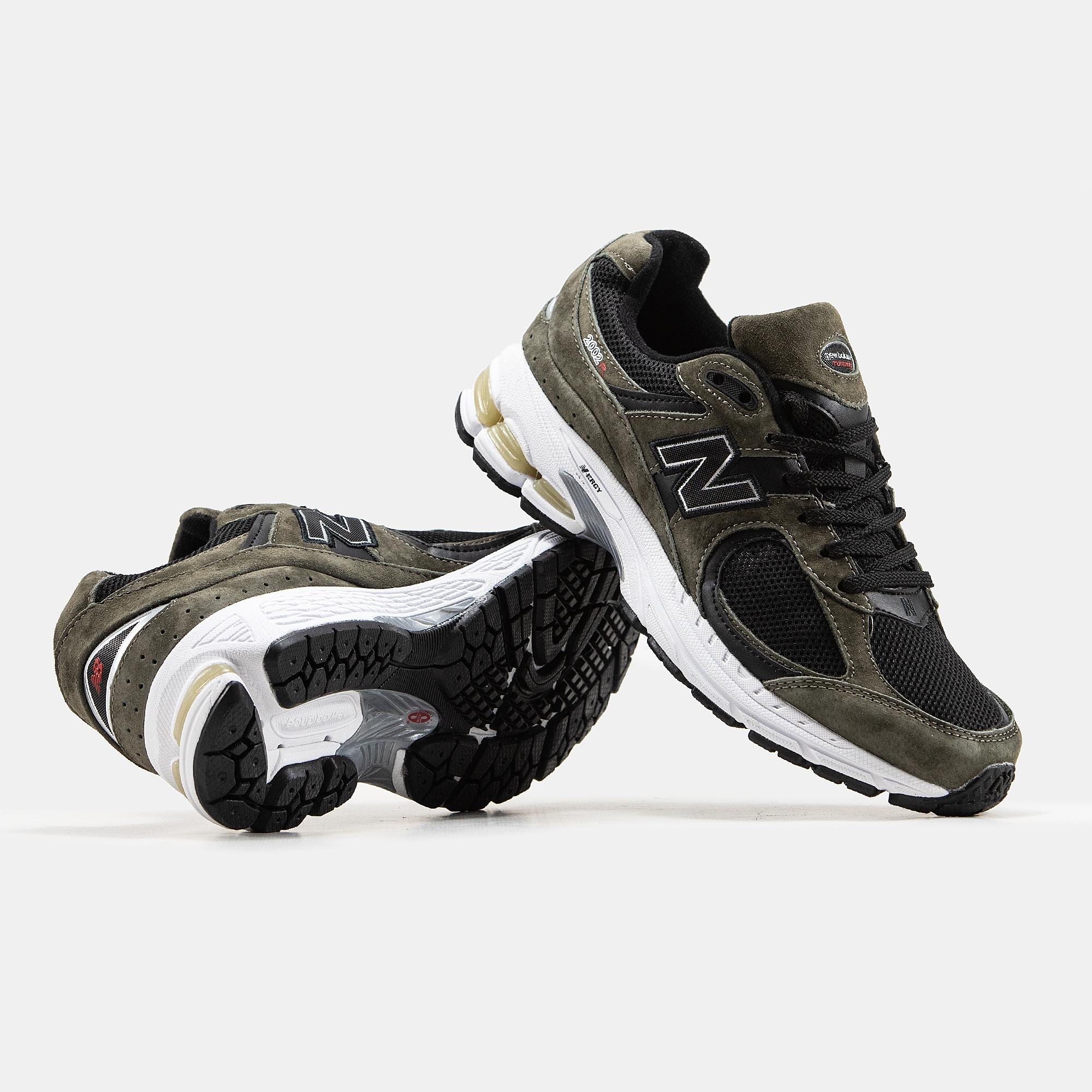 New Balance 2002R Olive Black White - изображение 6