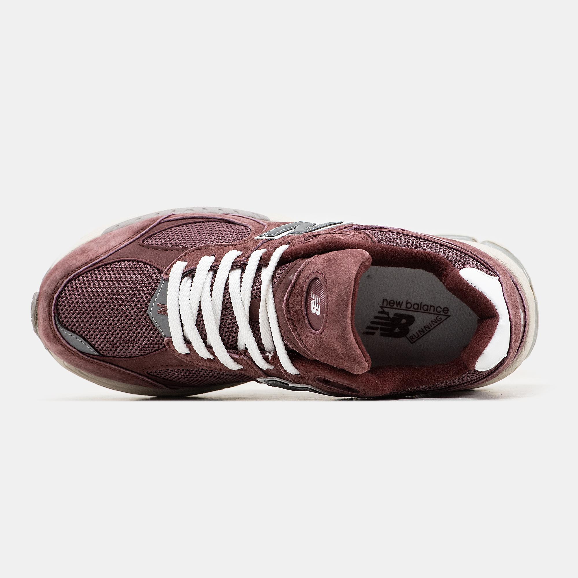 New Balance 2002R Burgundy Grey White - изображение 1