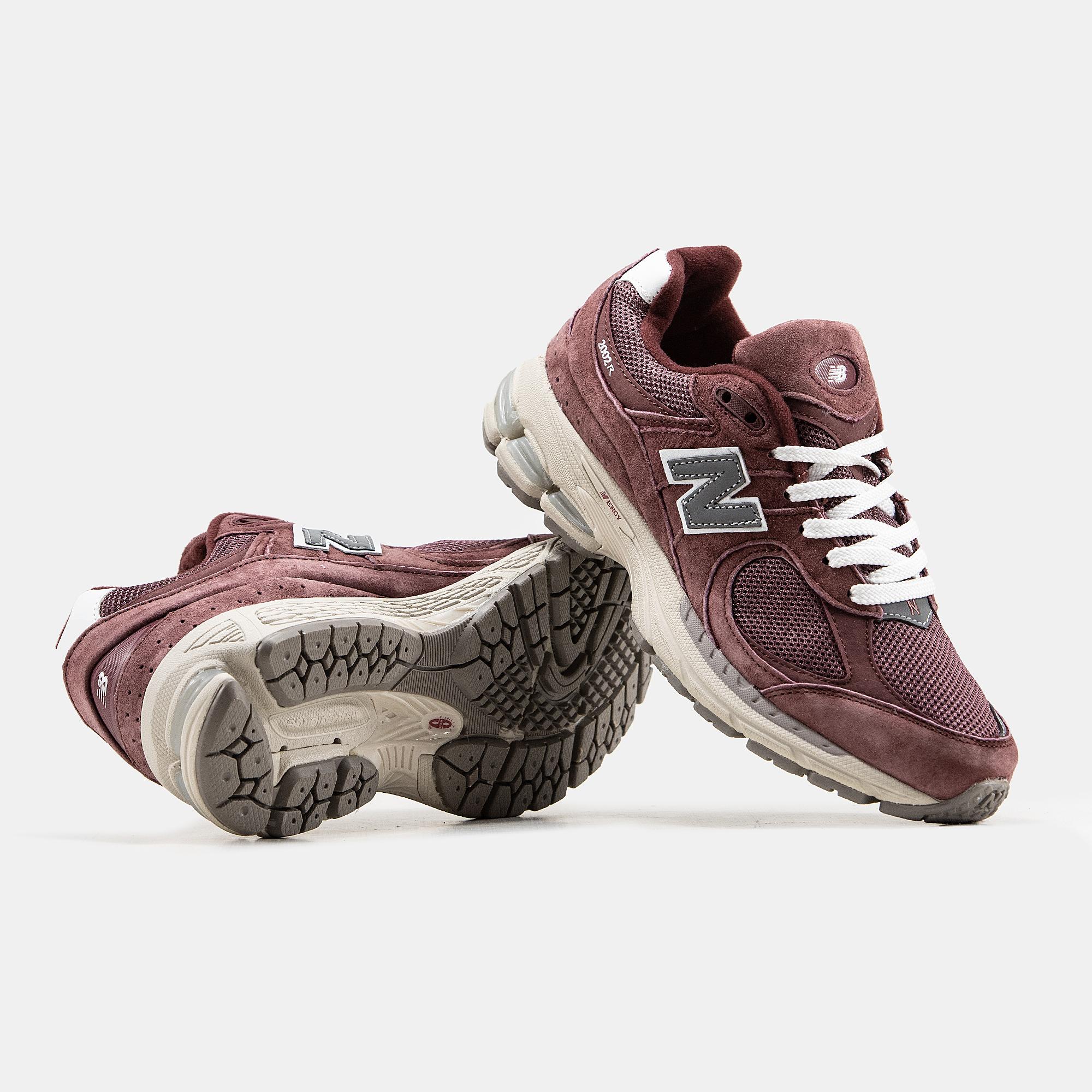 New Balance 2002R Burgundy Grey White - изображение 2