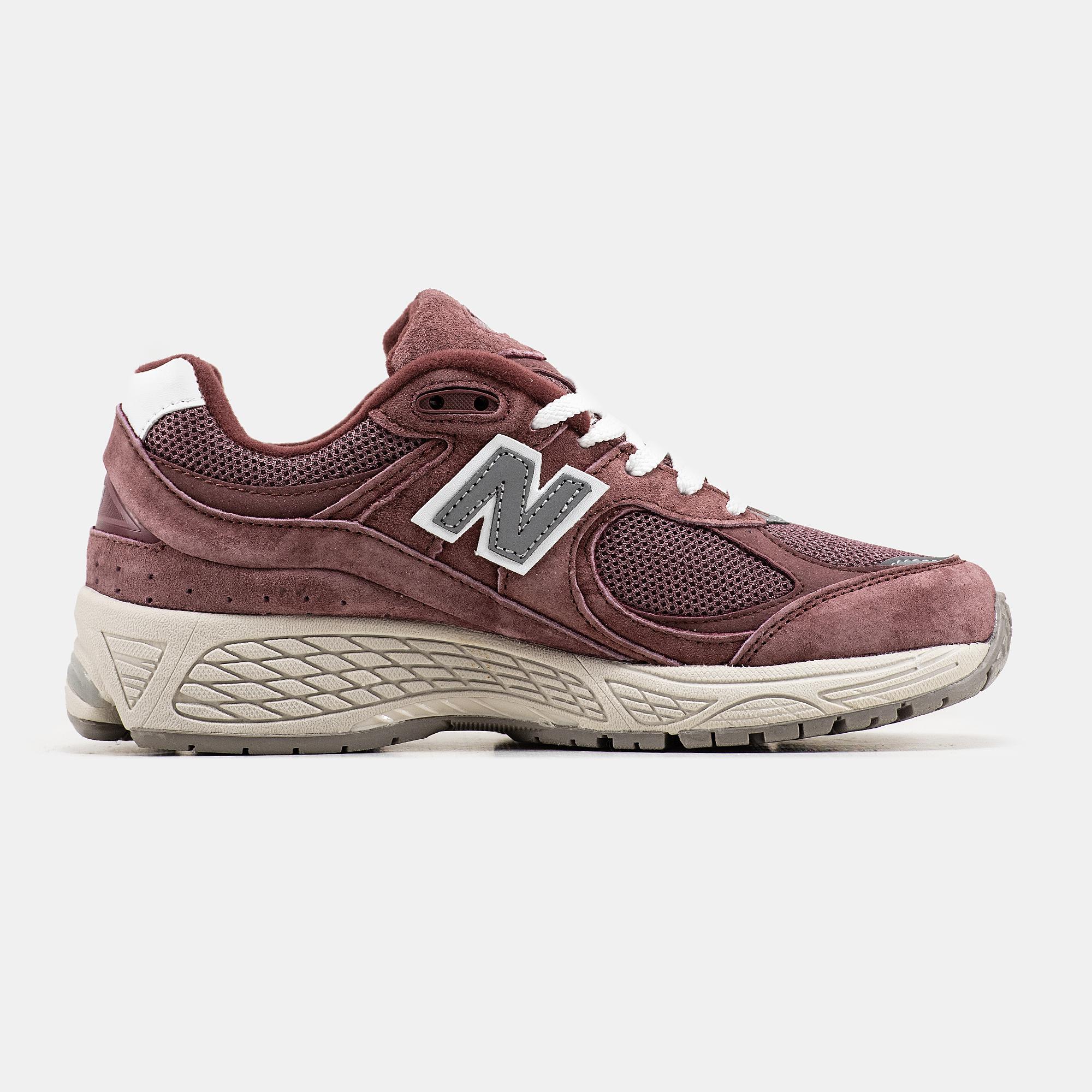 New Balance 2002R Burgundy Grey White - изображение 4