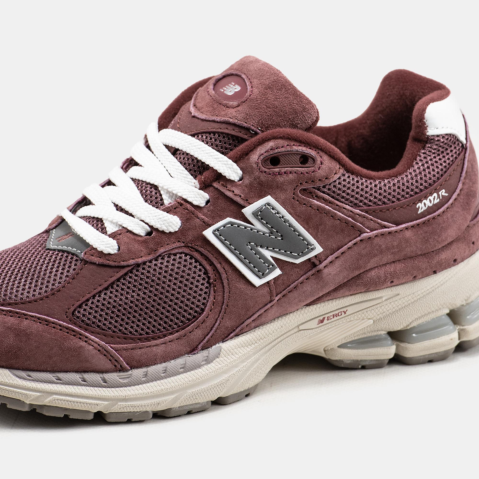 New Balance 2002R Burgundy Grey White - изображение 7
