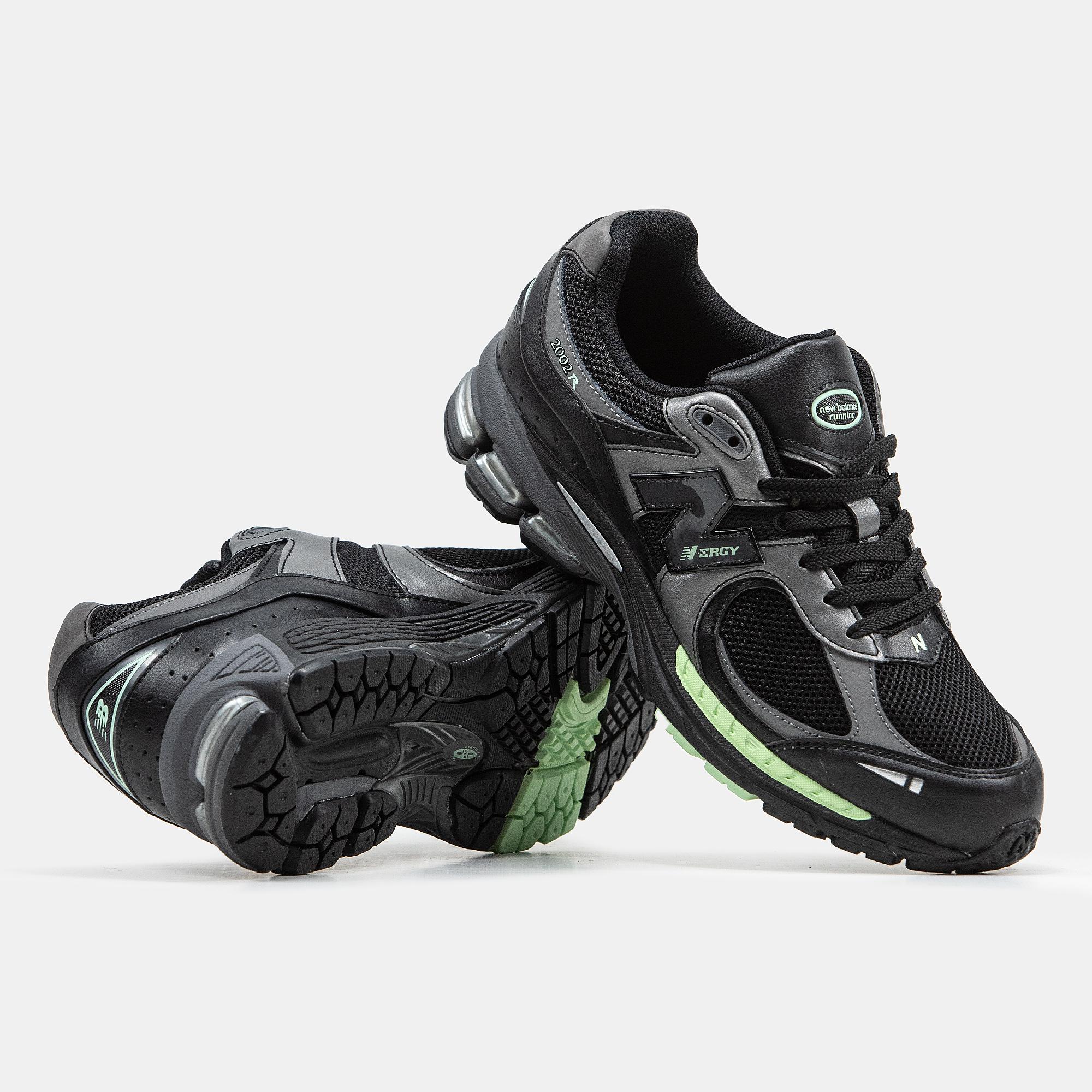New Balance 2002R Black Silver Mint - изображение 6