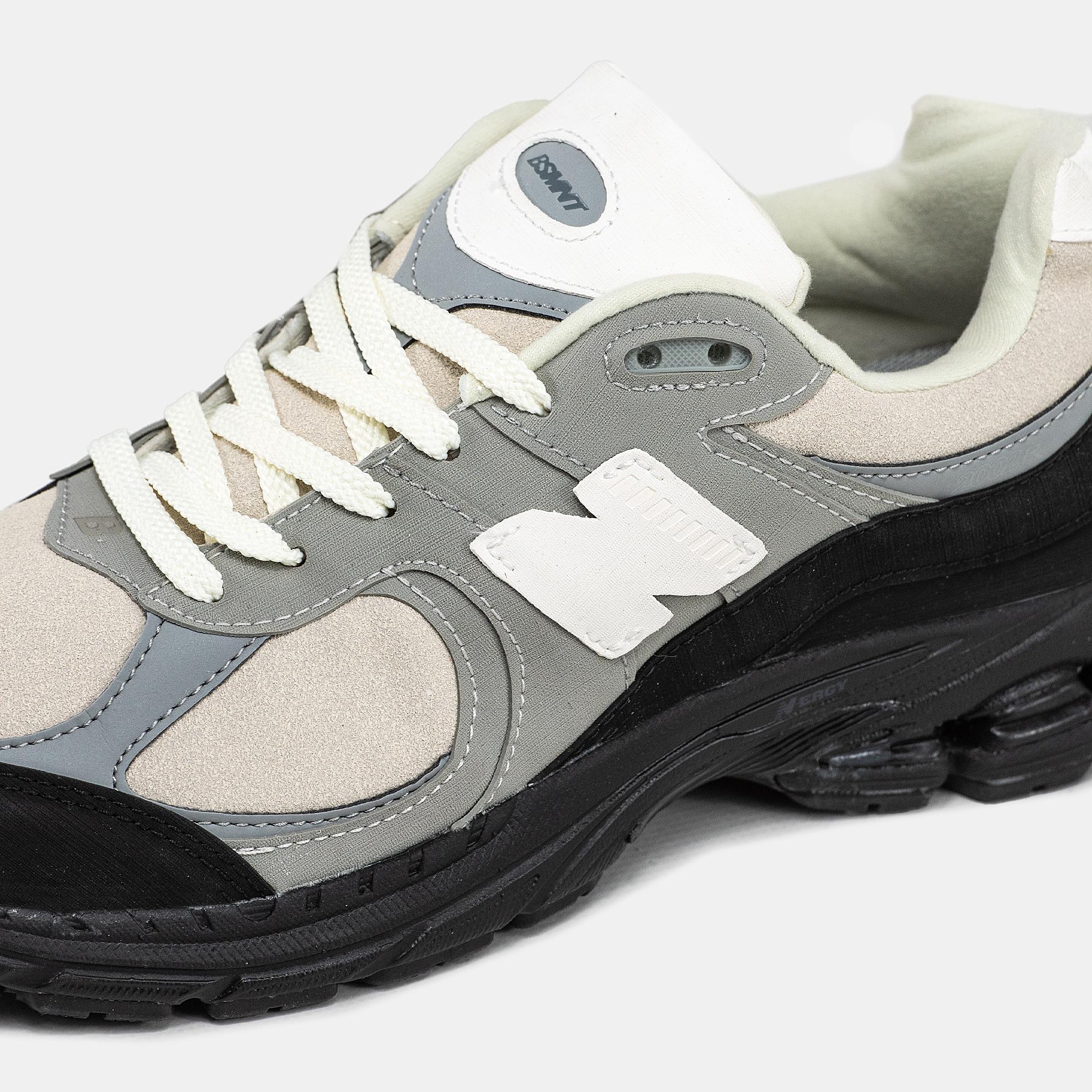 The Basement x New Balance 2002R Earth Grey Black - изображение 6