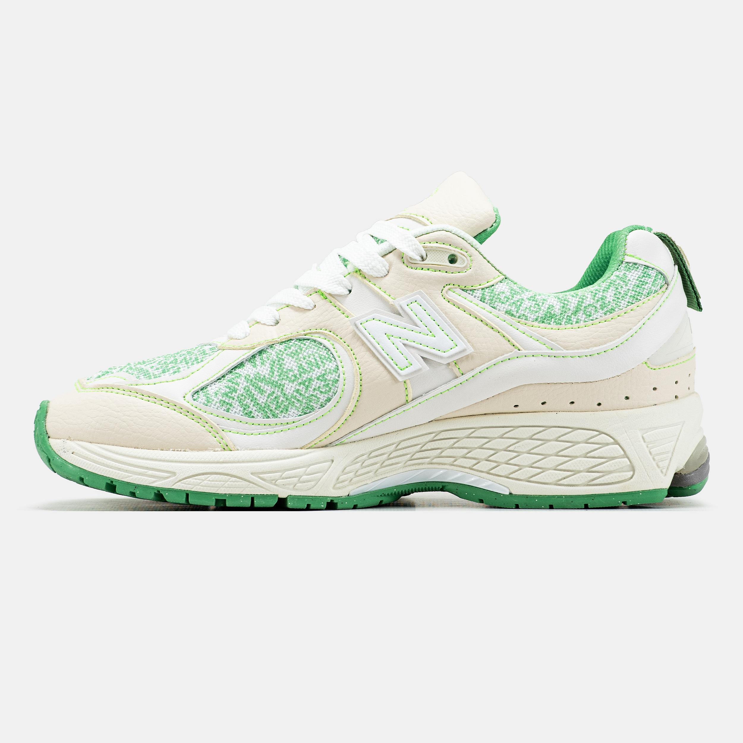 New Balance 2002R x GANNI White Green Print - изображение 2