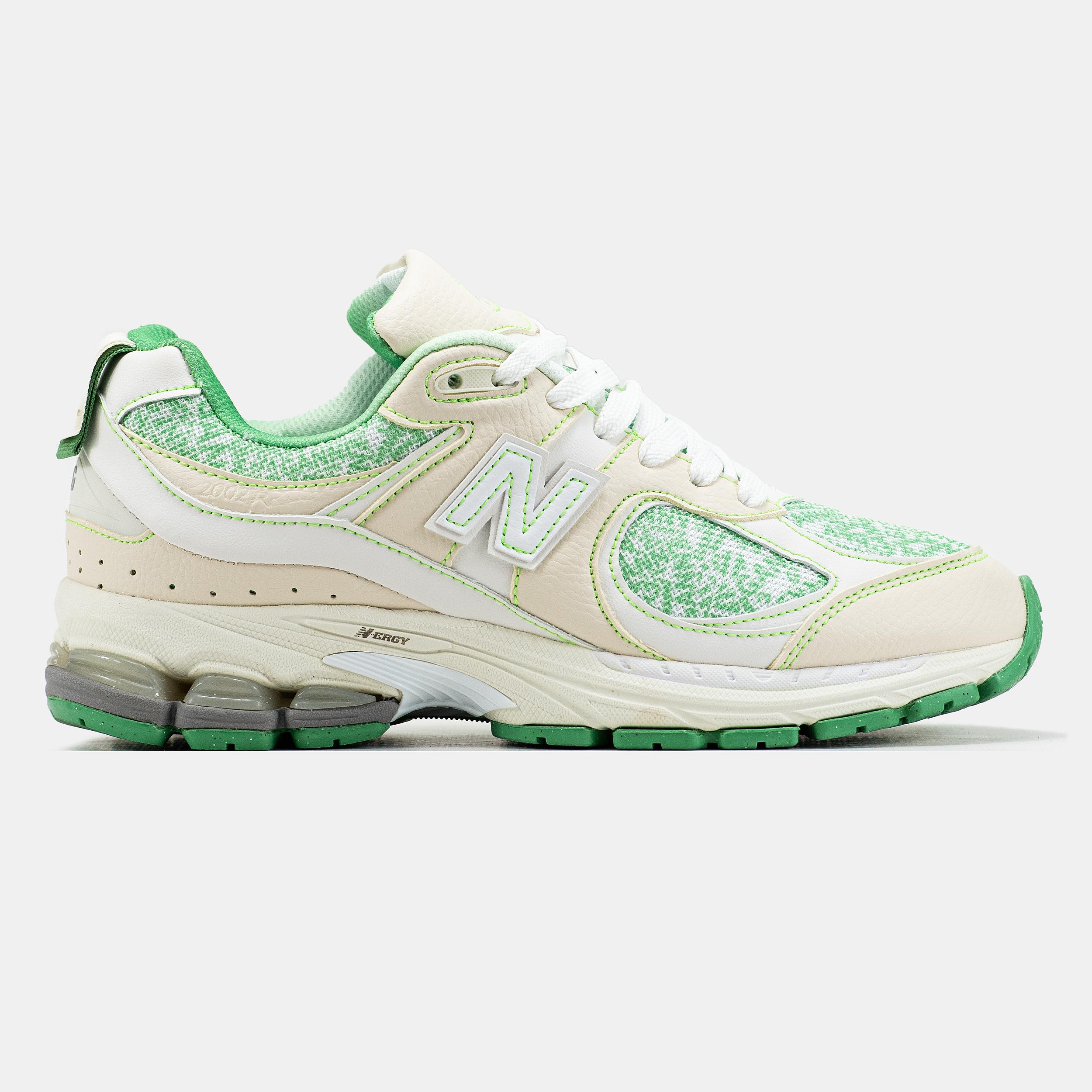 New Balance 2002R x GANNI White Green Print - изображение 4