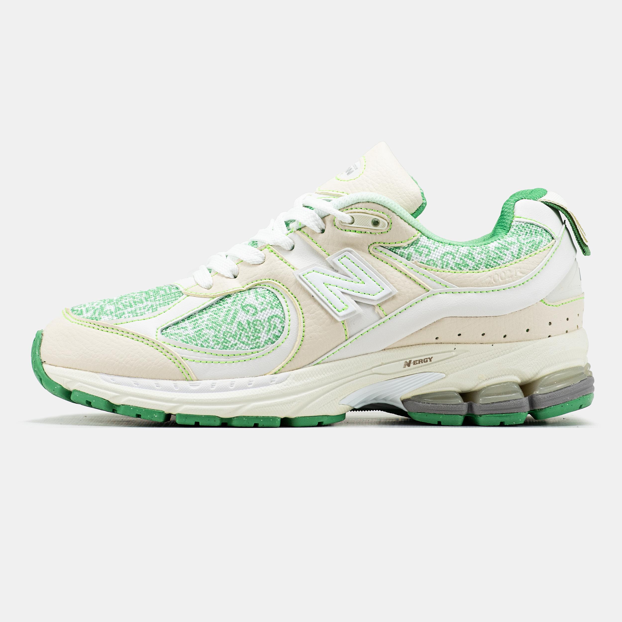 New Balance 2002R x GANNI White Green Print