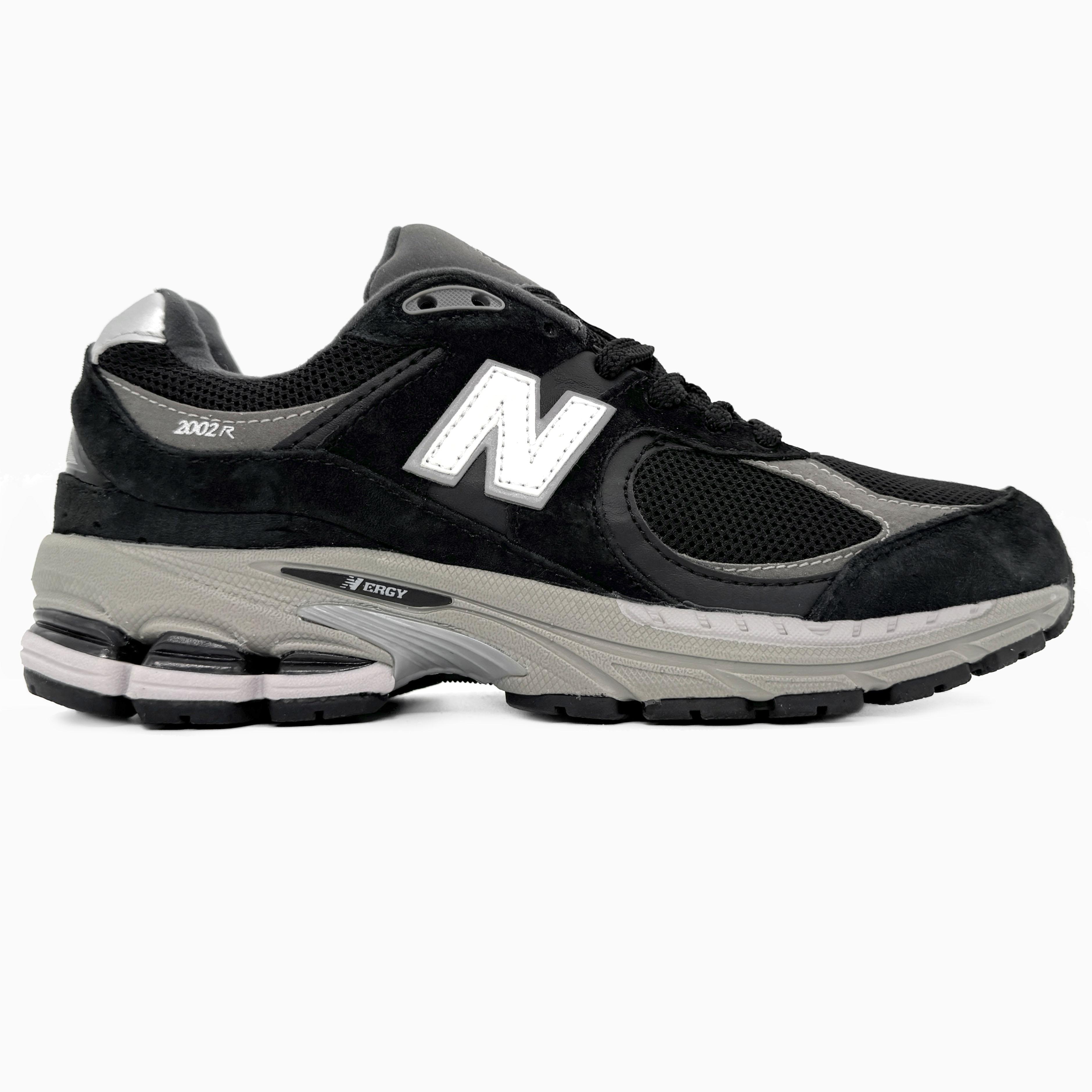 New Balance 2002R Black Grey - изображение 1