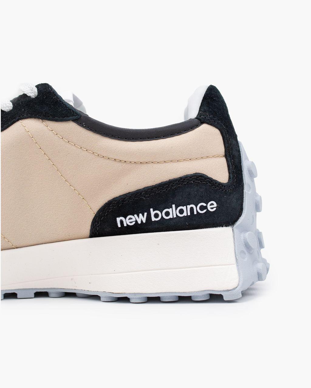 New Balance 327 Black White Steel Grey - изображение 1