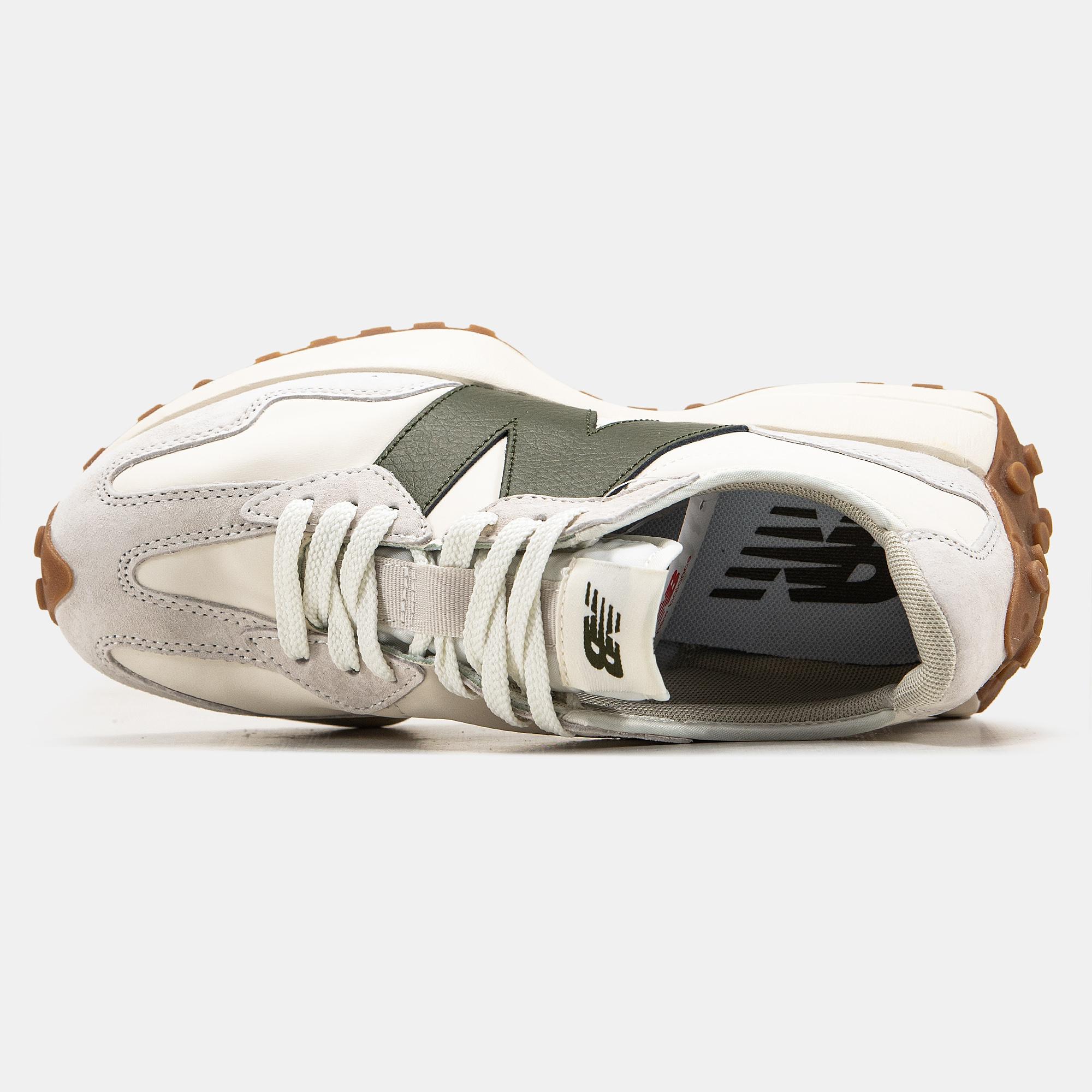 New Balance 327 Cream Olive Gum - изображение 3