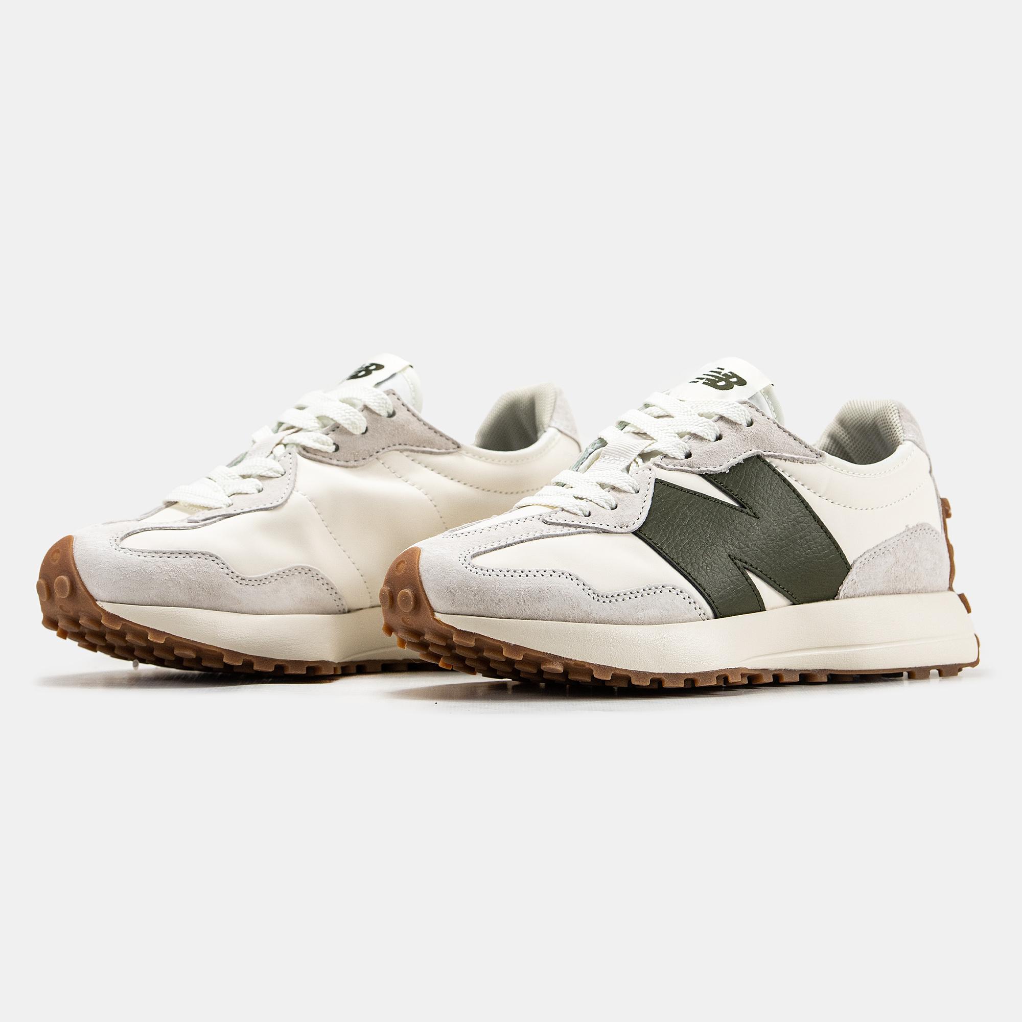 New Balance 327 Cream Olive Gum - изображение 5