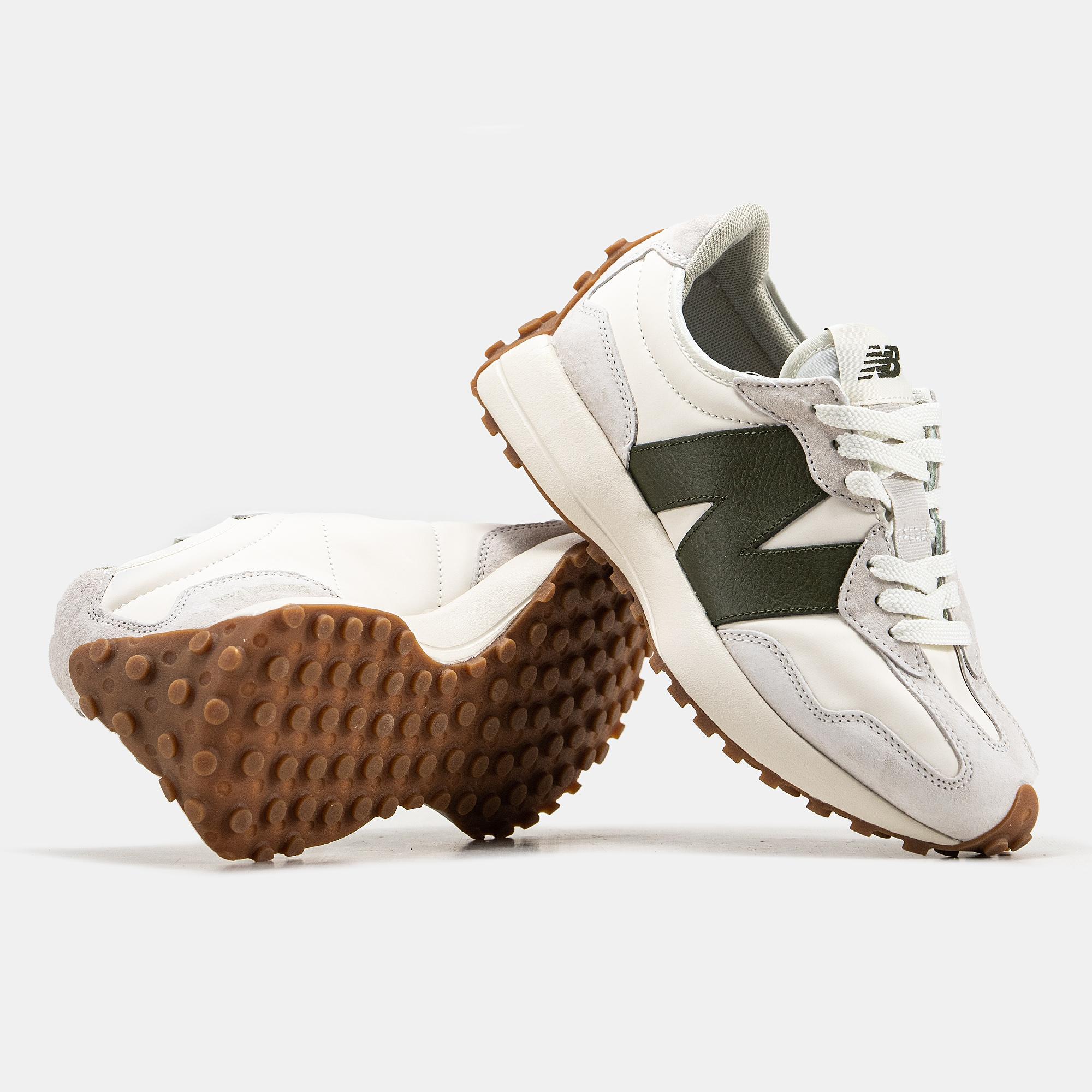 New Balance 327 Cream Olive Gum - изображение 6