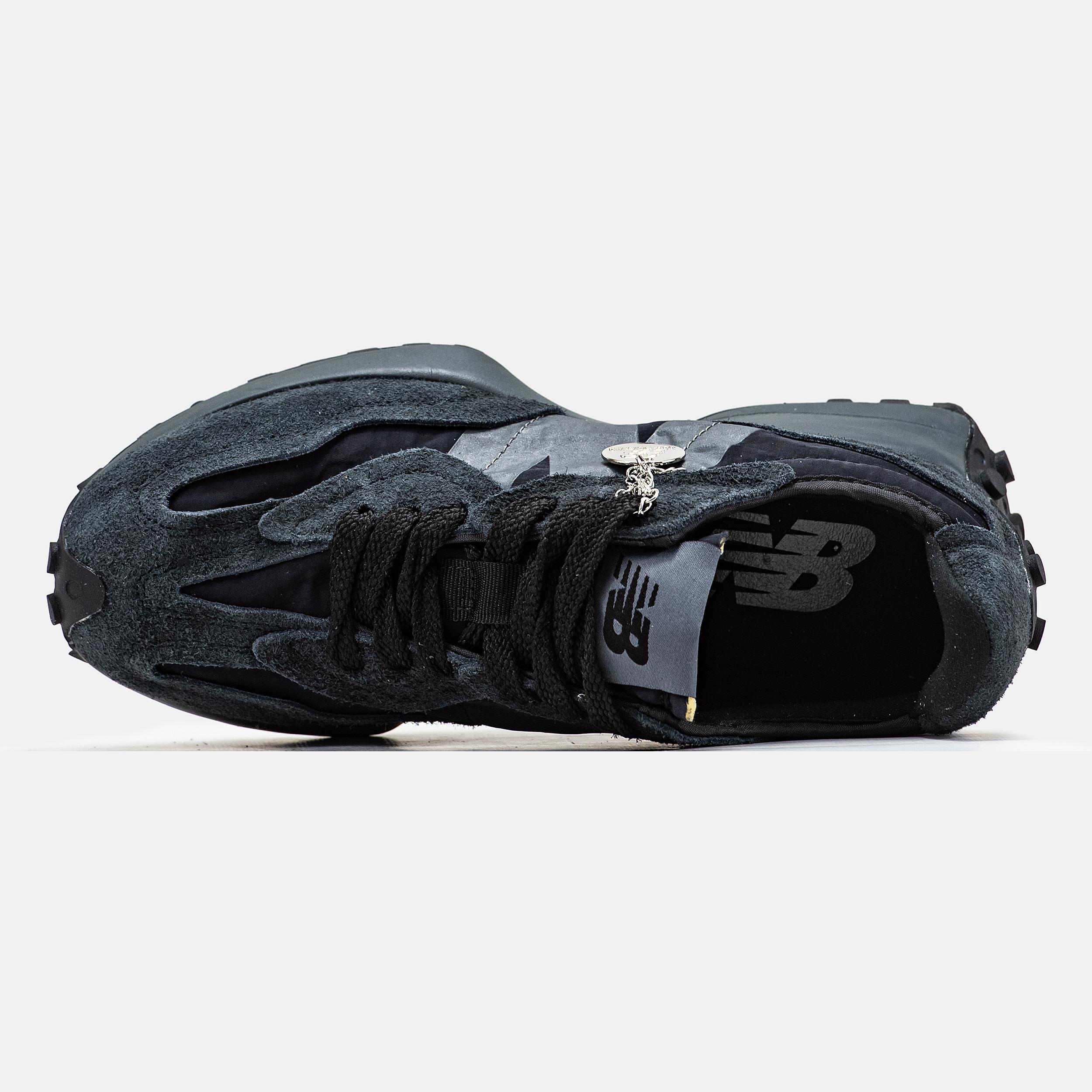 New Balance 327 Triple Black Shadow - изображение 3