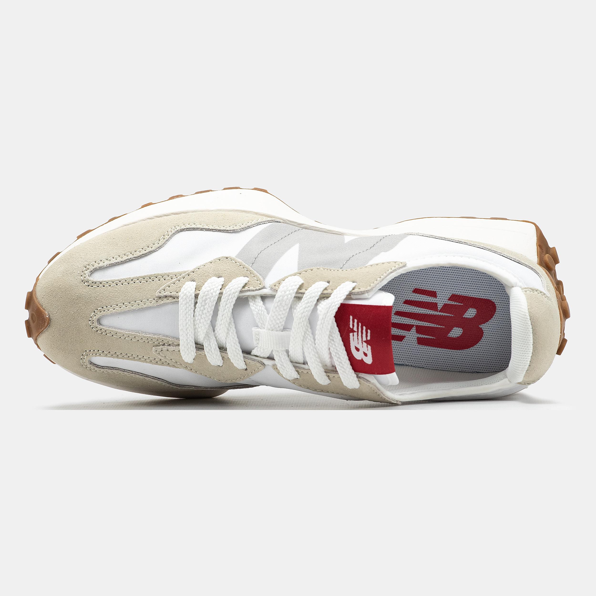 New Balance 327 White Light Grey Gum - изображение 3