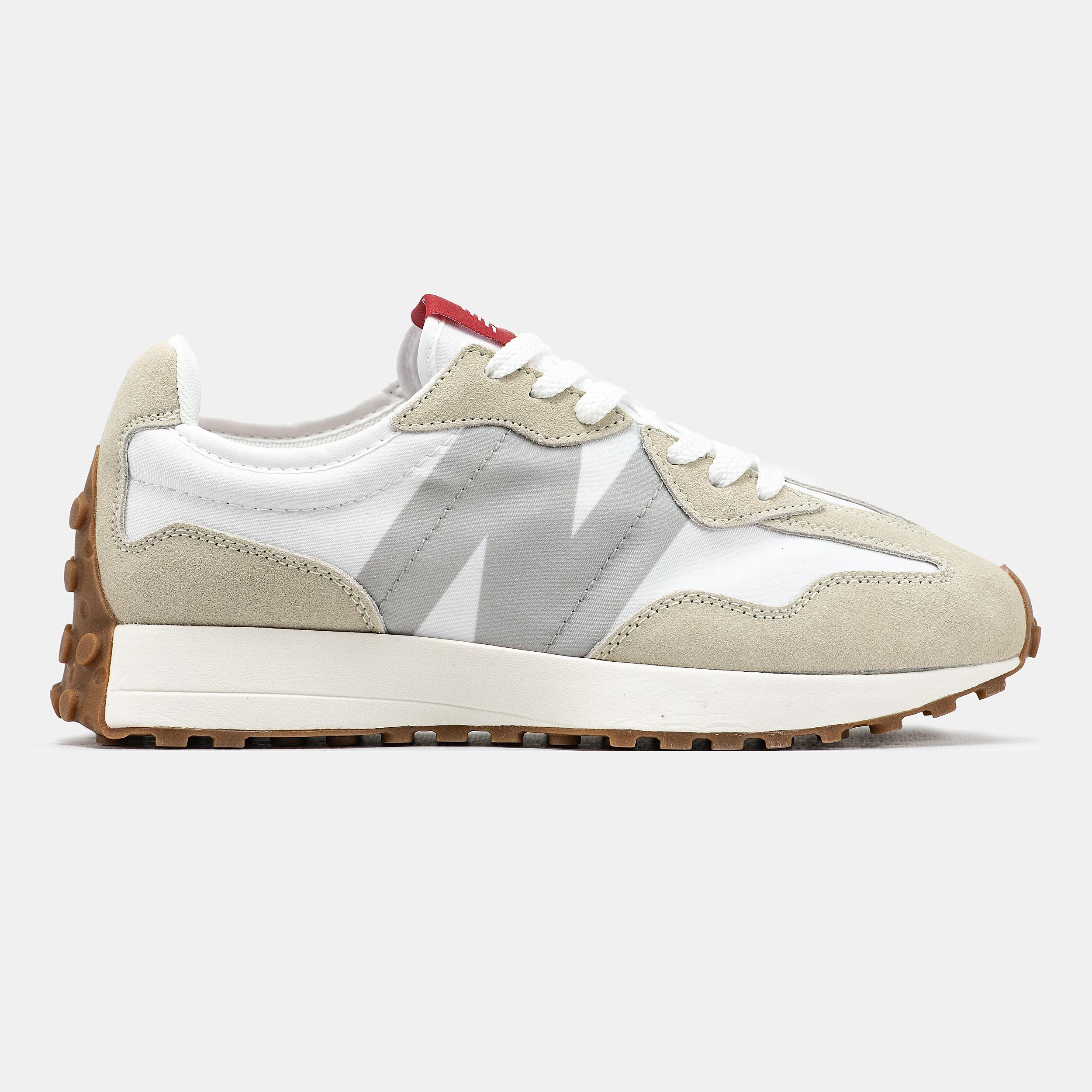 New Balance 327 White Light Grey Gum - изображение 4