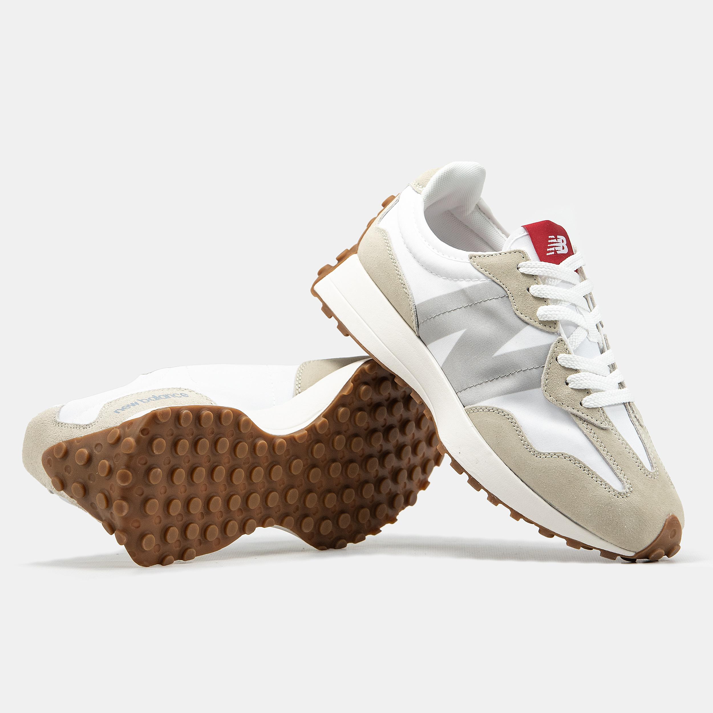 New Balance 327 White Light Grey Gum - изображение 7