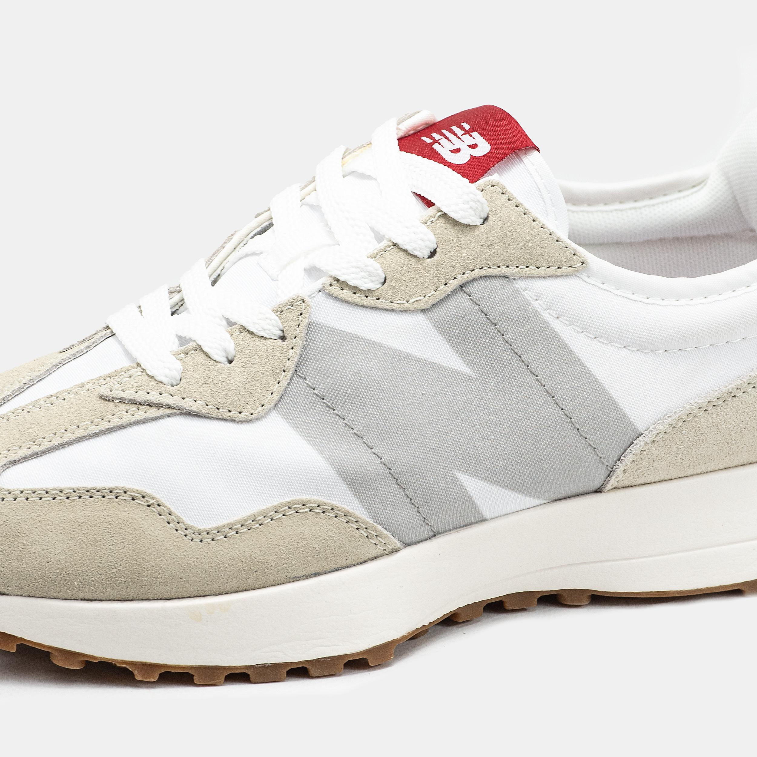 New Balance 327 White Light Grey Gum - изображение 8