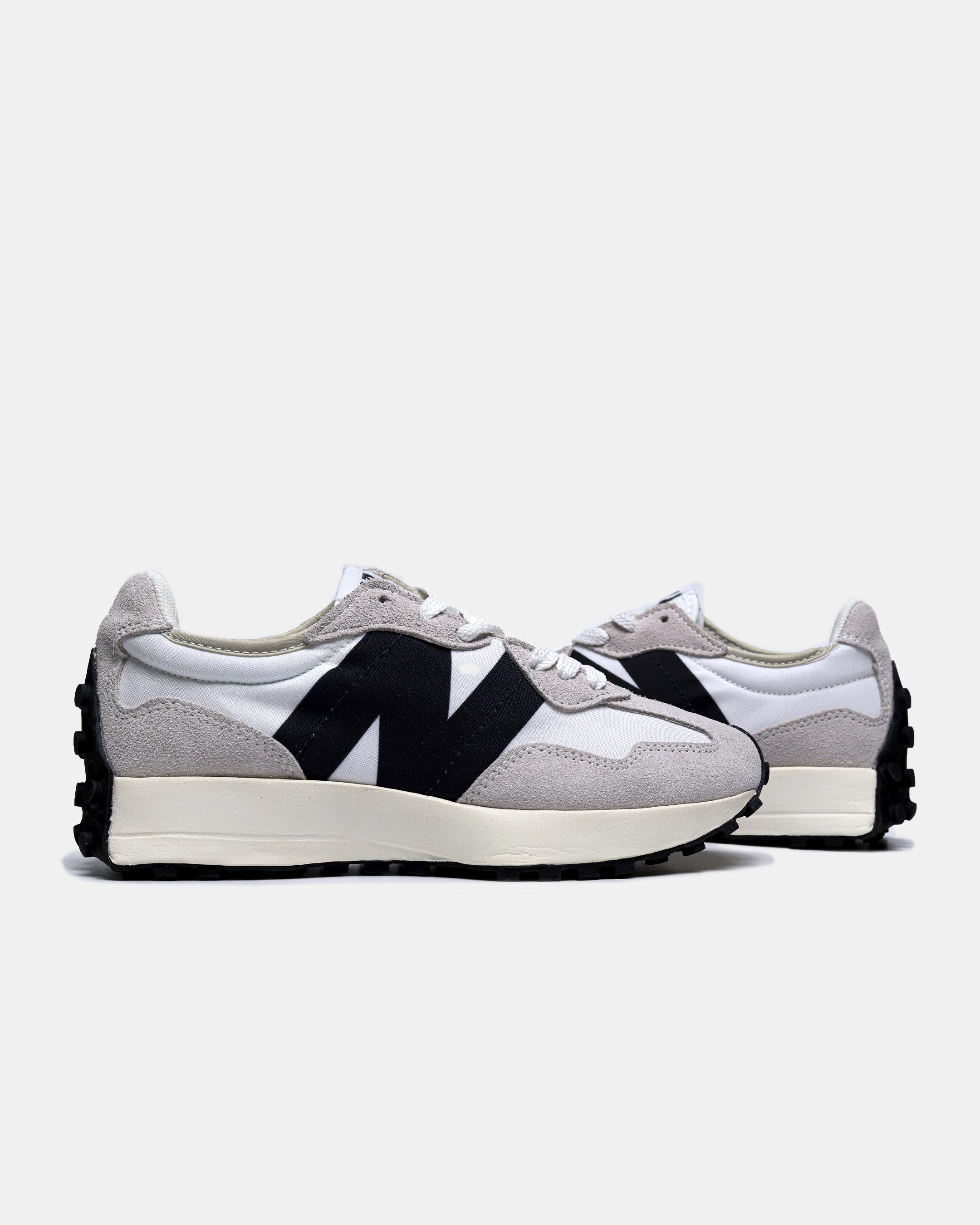 New Balance 327 White Black Grey - изображение 1