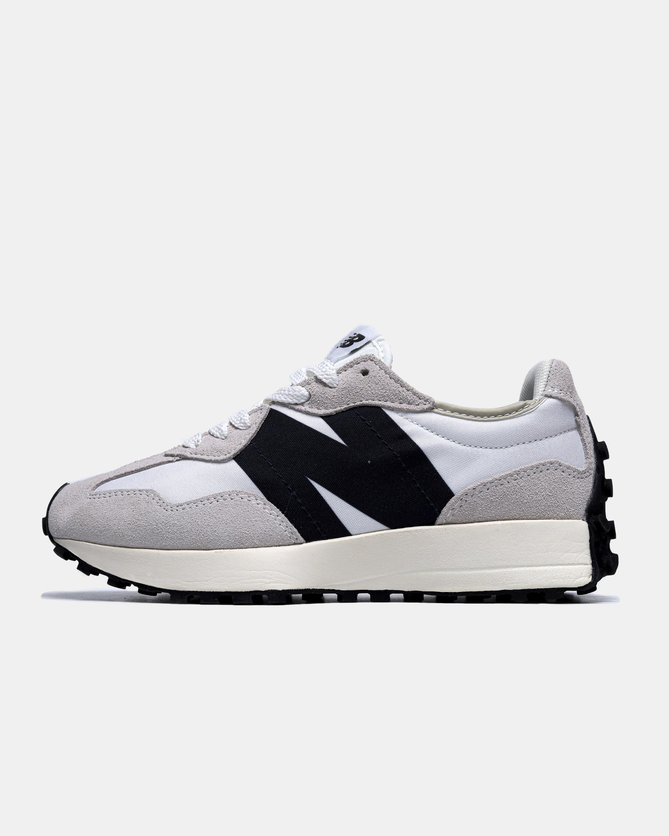 New Balance 327 White Black Grey