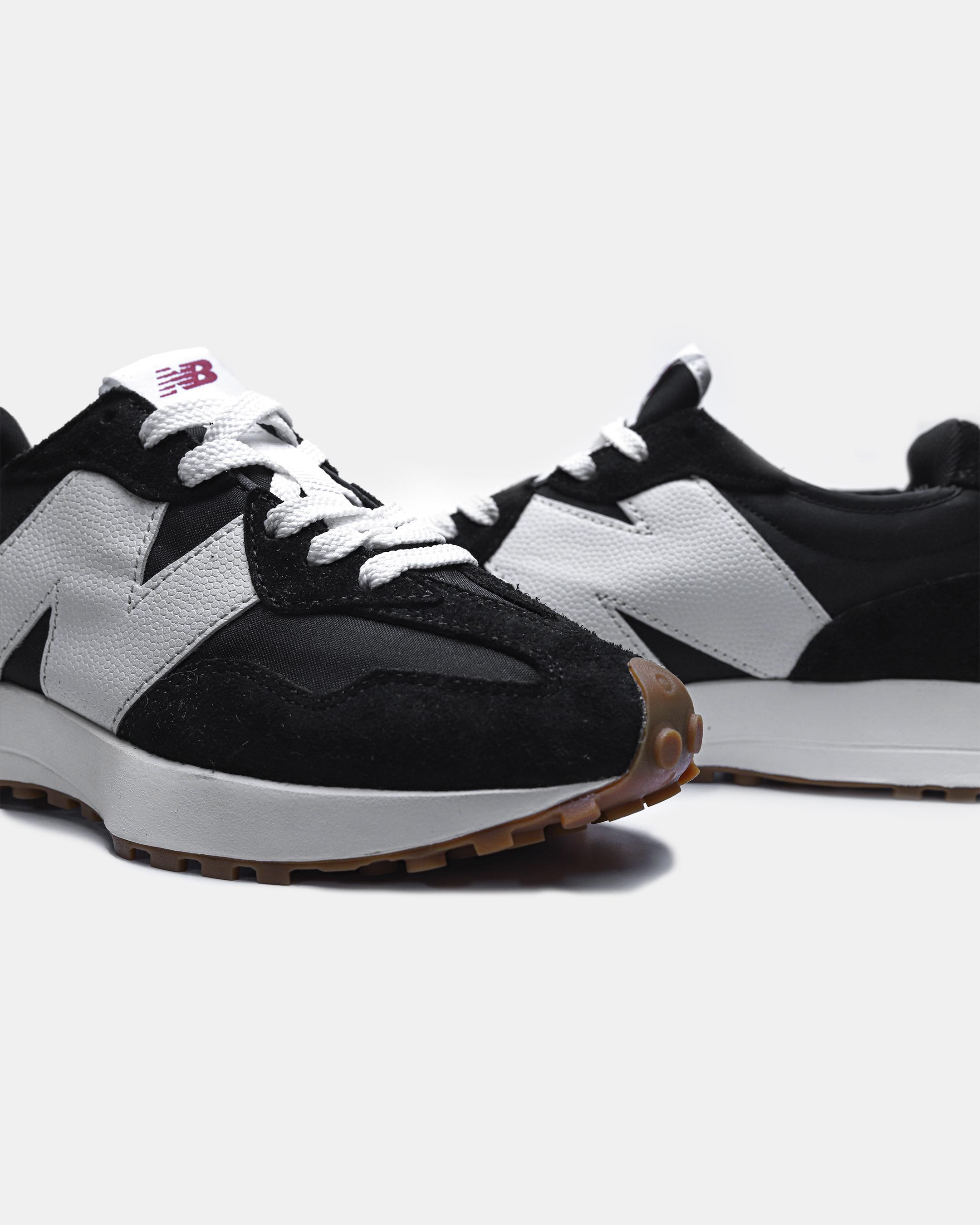 New Balance 327 Black White Gum - изображение 1