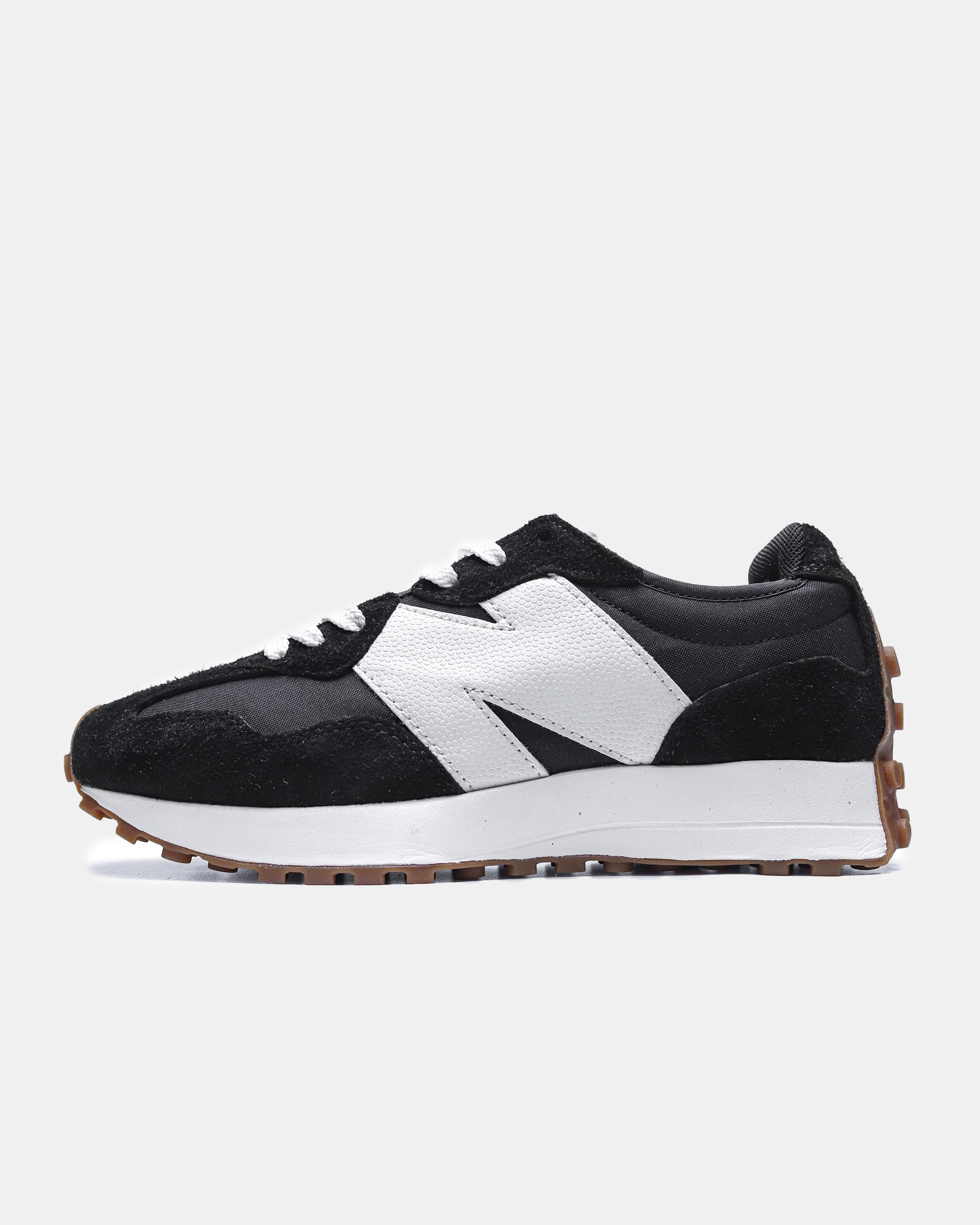 New Balance 327 Black White Gum