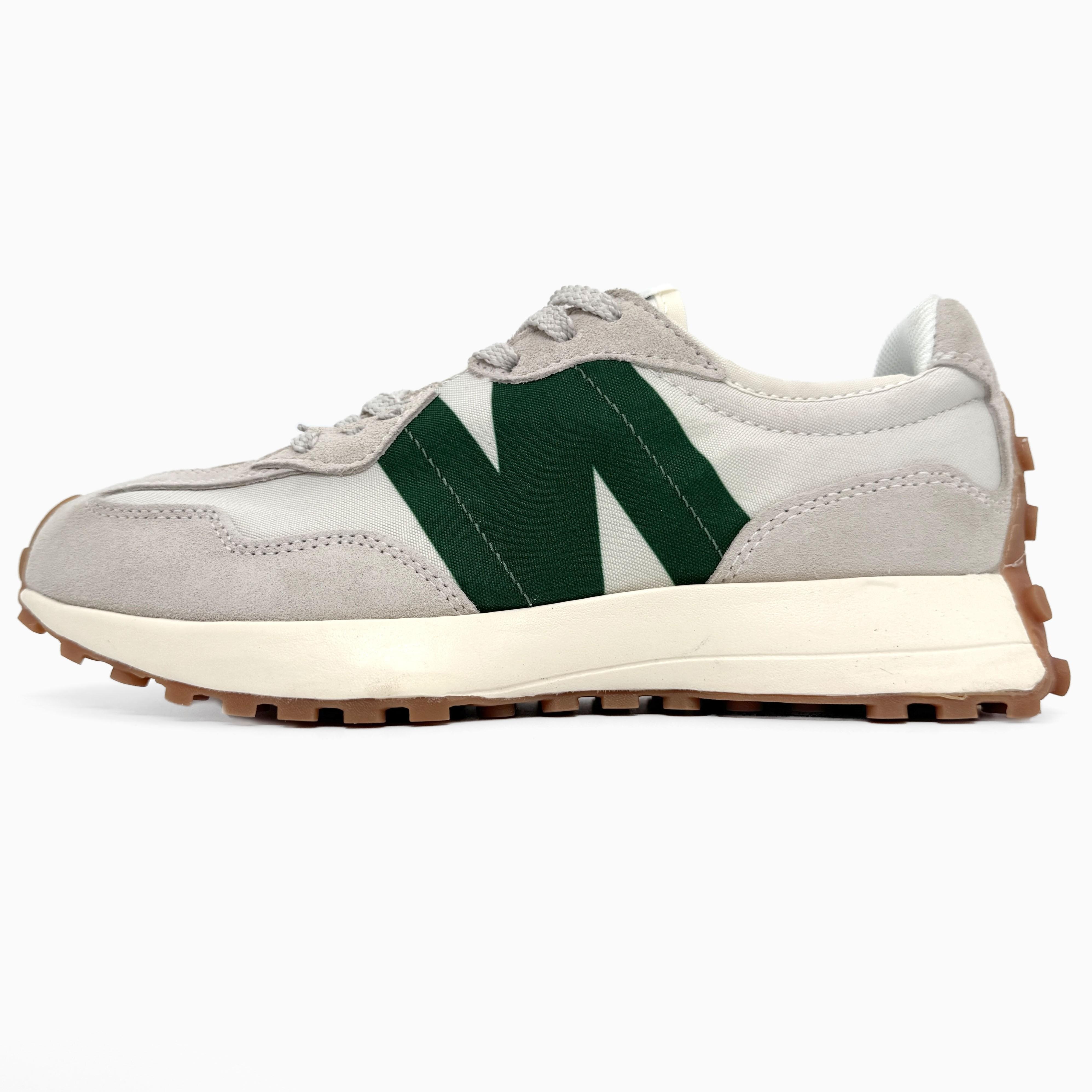 New Balance 327 Beige Green Gum