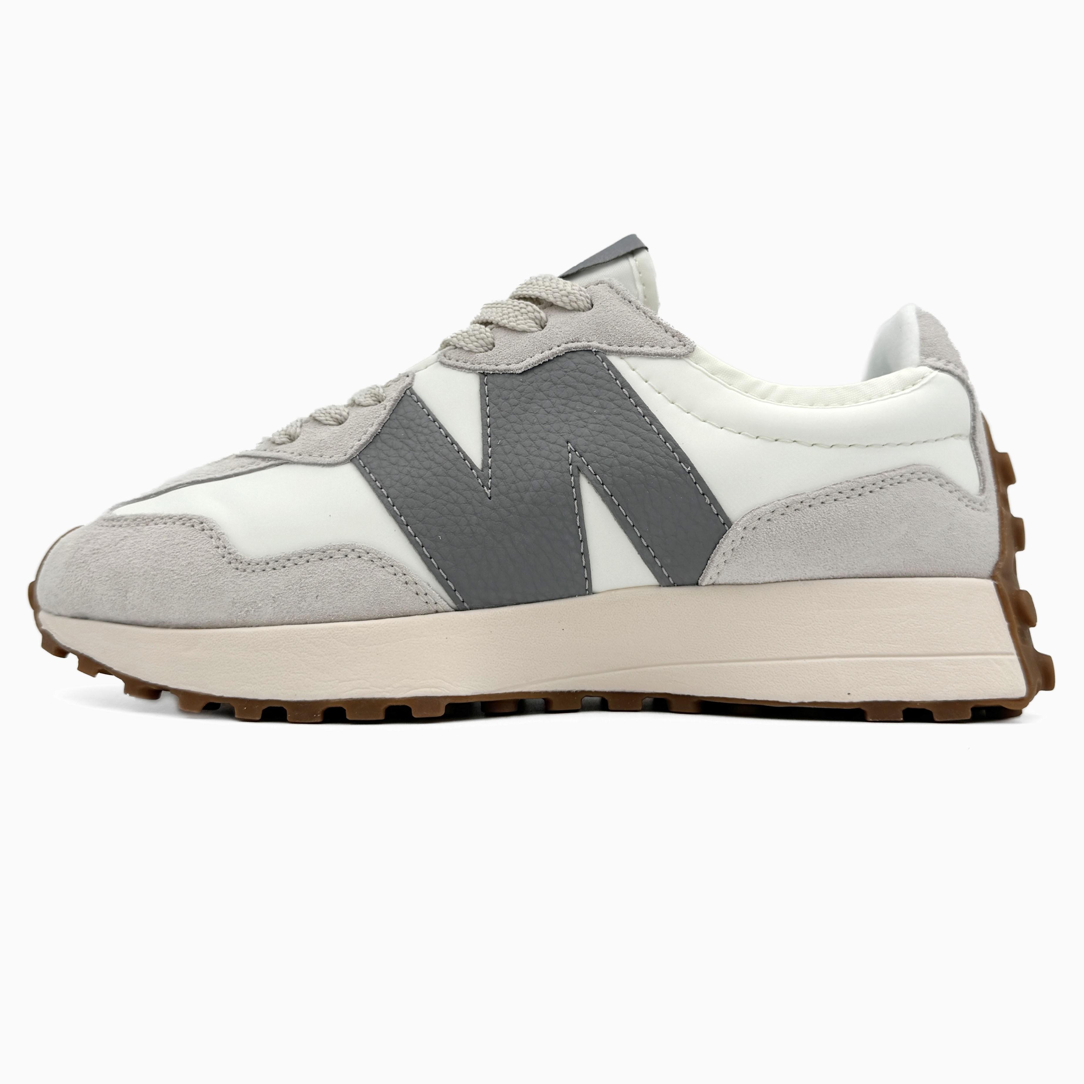 New Balance 327 White Grey Gum