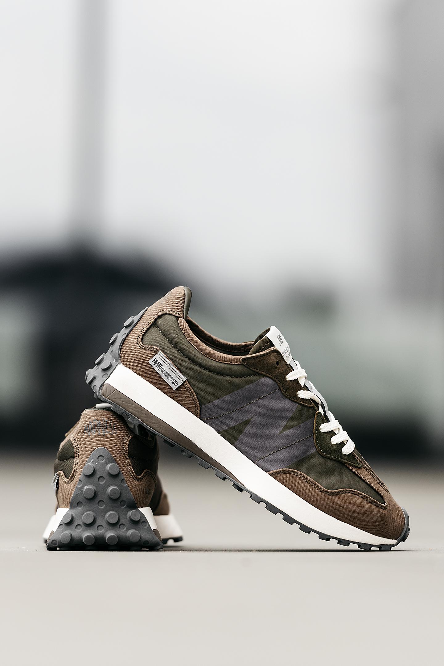 New Balance 327 x Norse Projects Brown Olive - изображение 2