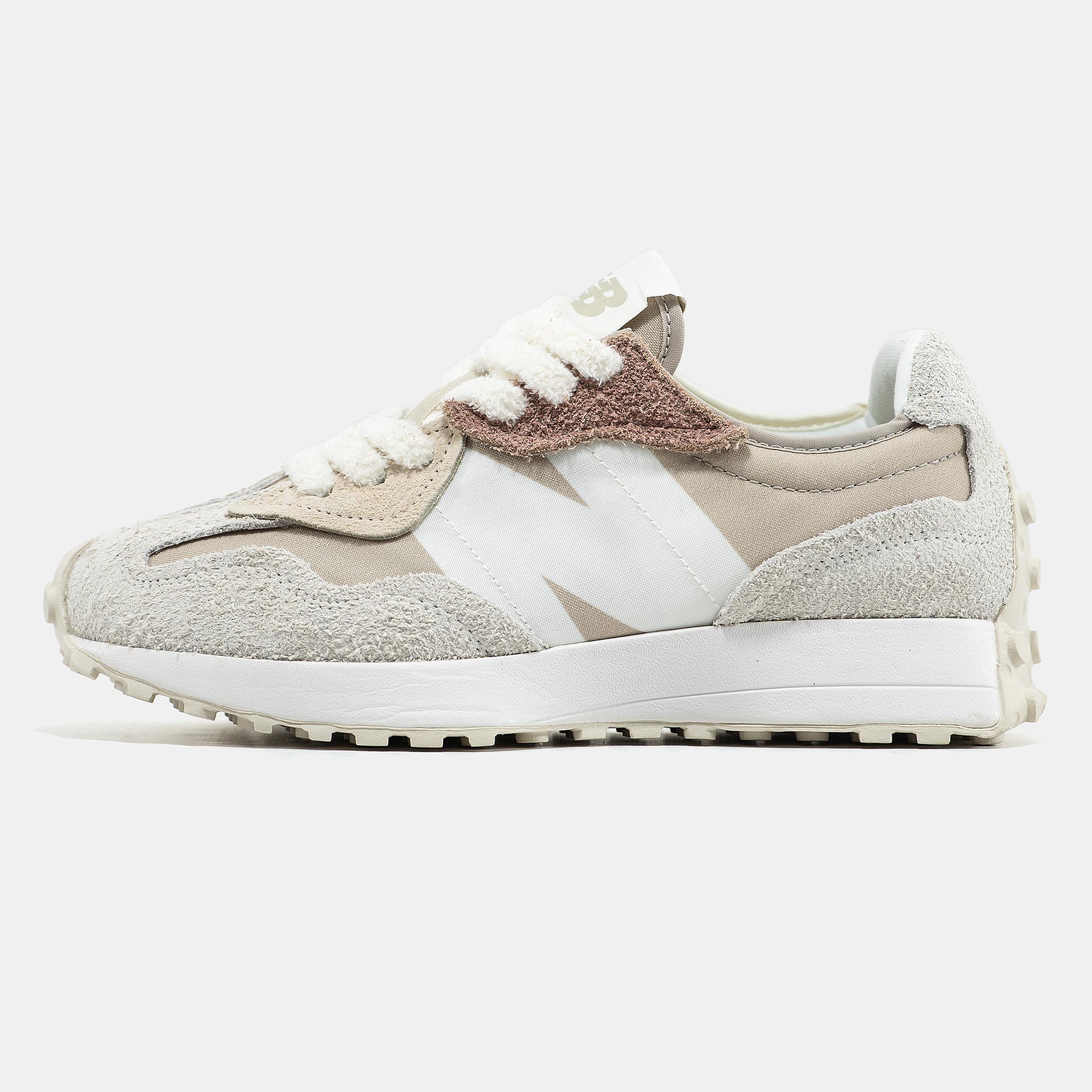 New Balance 327 Beige White Brown