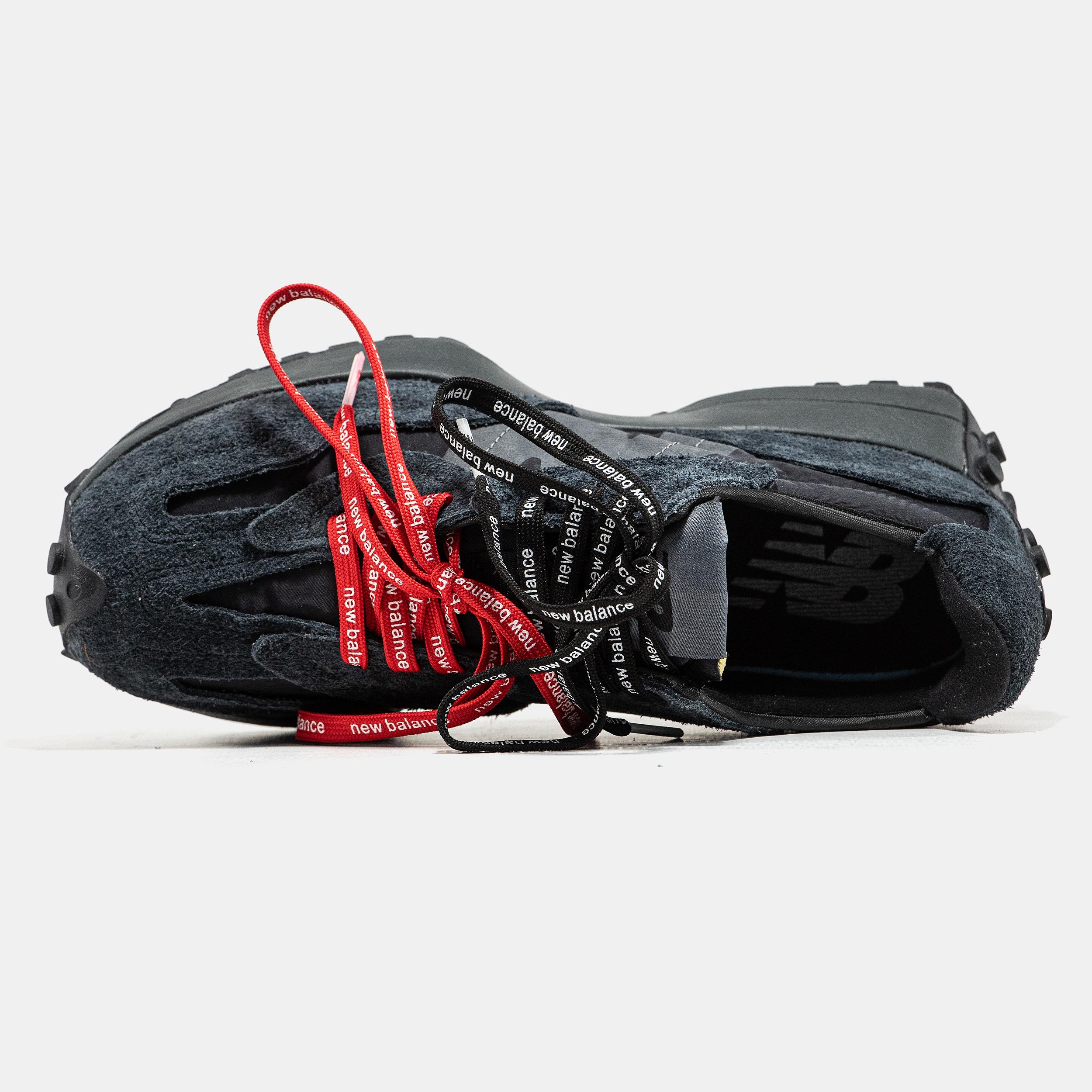 New Balance 327 Black Red/Black Laces - изображение 3