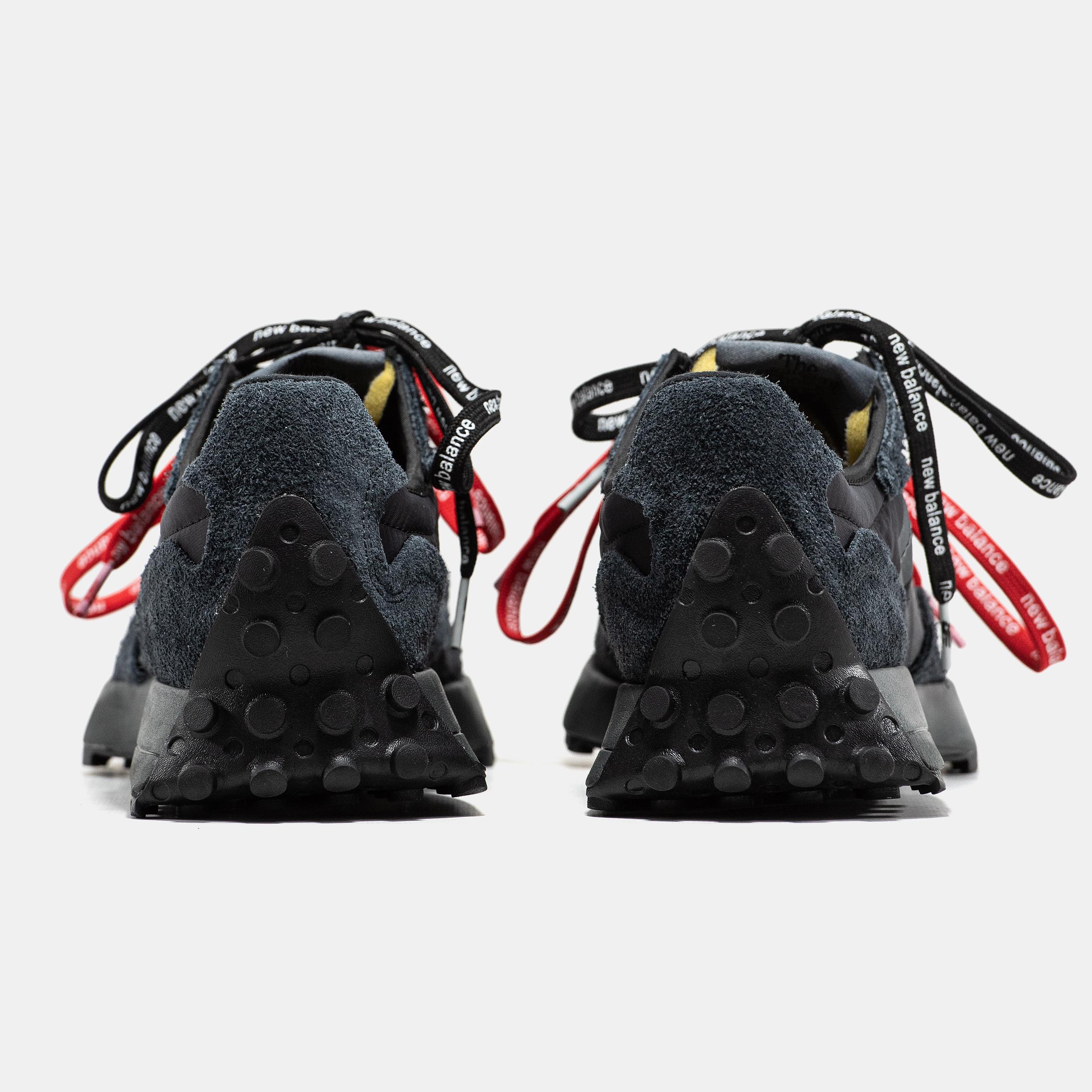 New Balance 327 Black Red/Black Laces - изображение 5