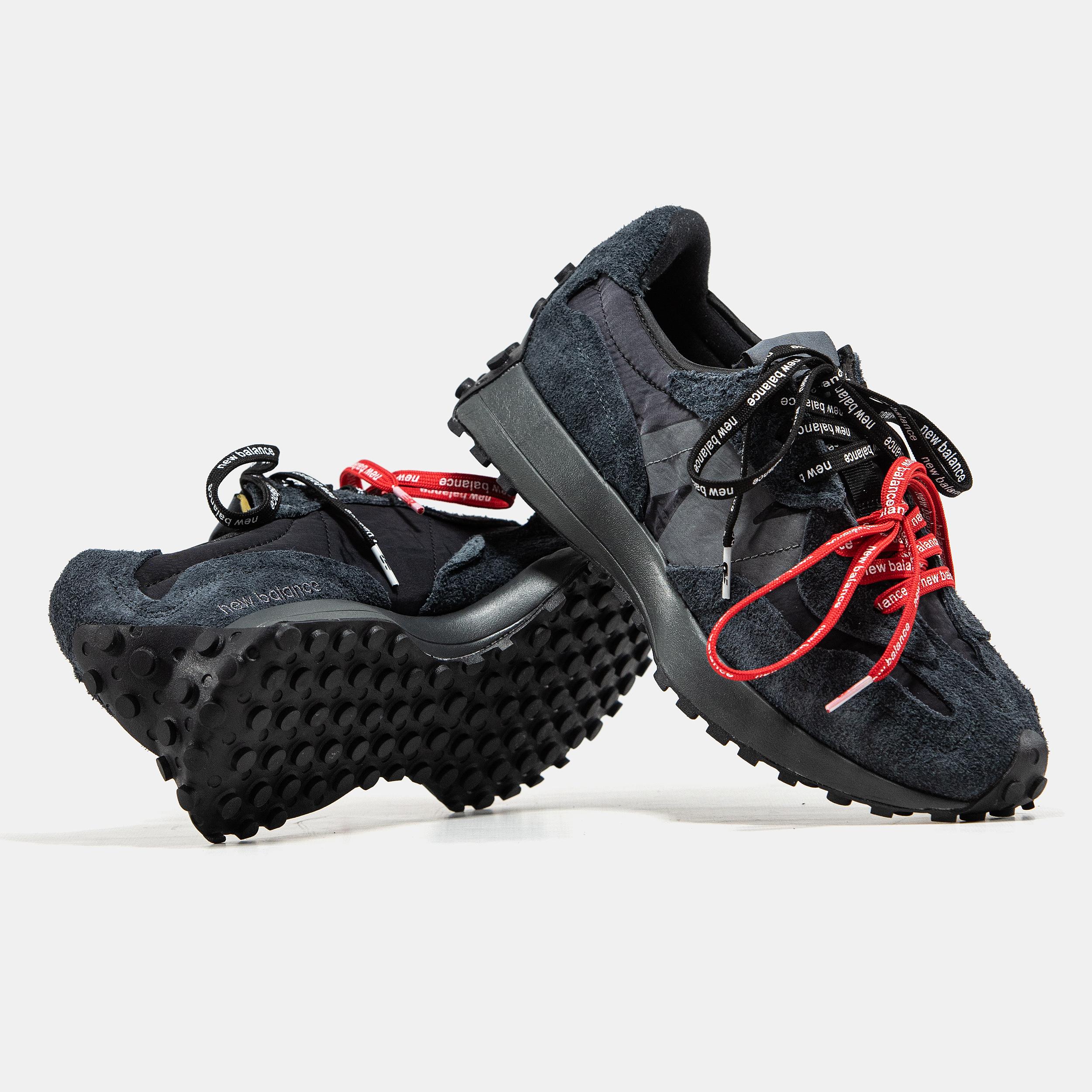 New Balance 327 Black Red/Black Laces - изображение 7