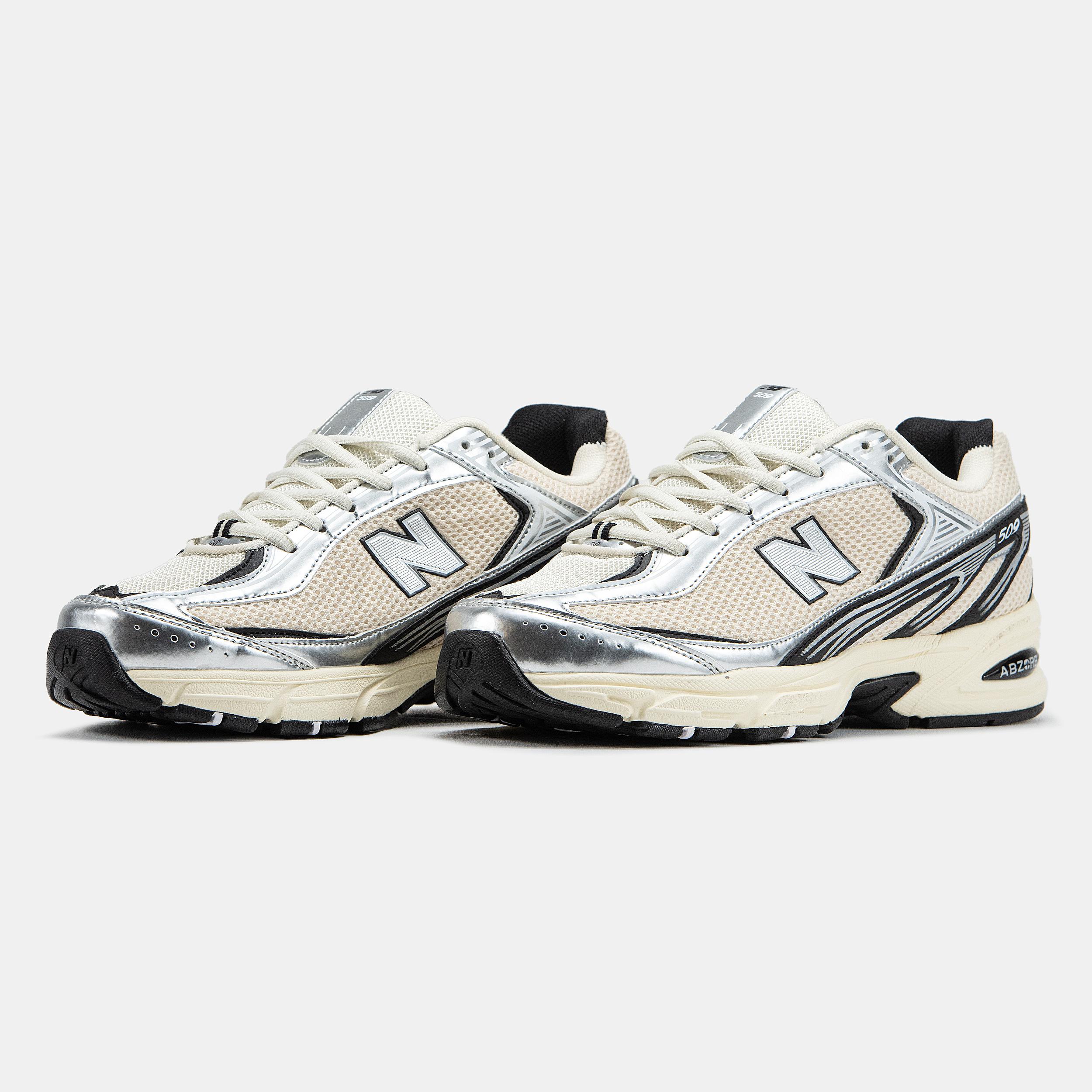 New Balance 509 Cream Silver Black - изображение 1